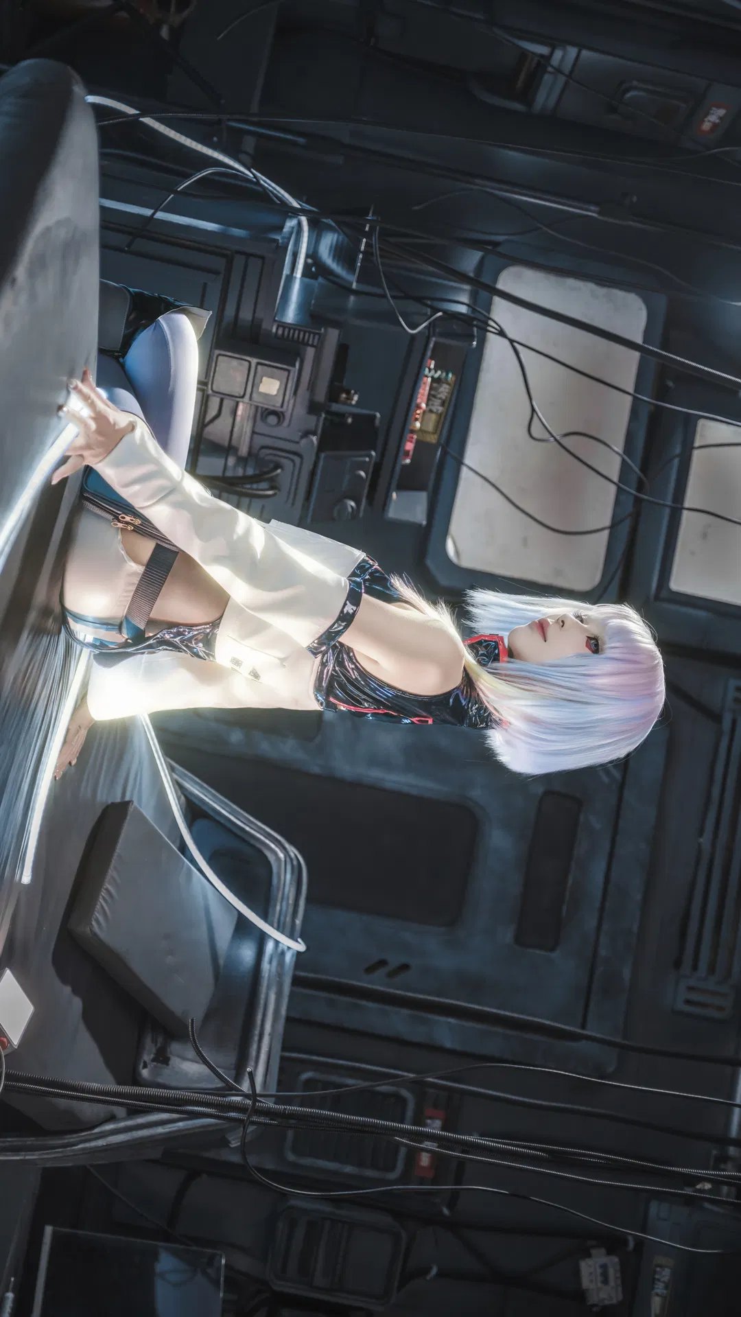 【露西cos】赛博朋克边缘行者 夜之城的赛博朋克女孩 - 第 2 张