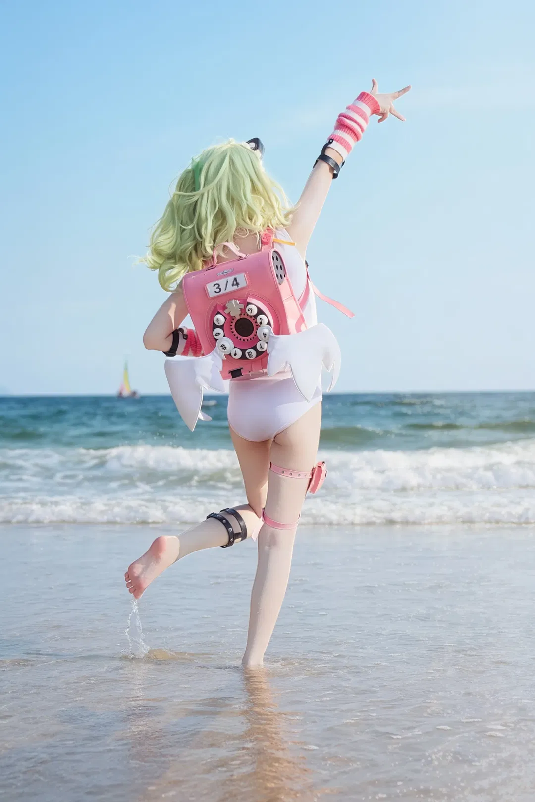 【千夏cos】绝区零海边的死库水少女 - 第 1 张