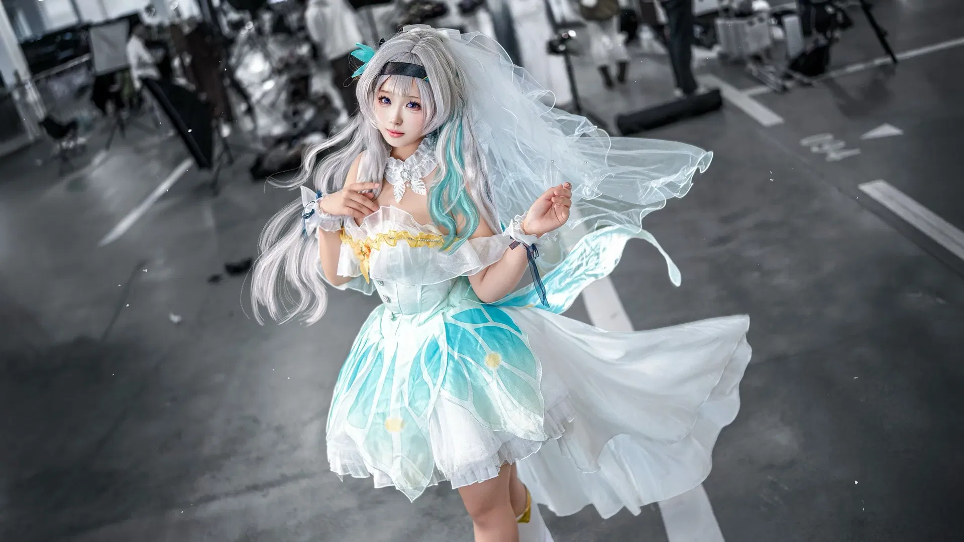 漫展前的试妆记录：女仆装与改良旗袍的碰撞 - 第 1 张