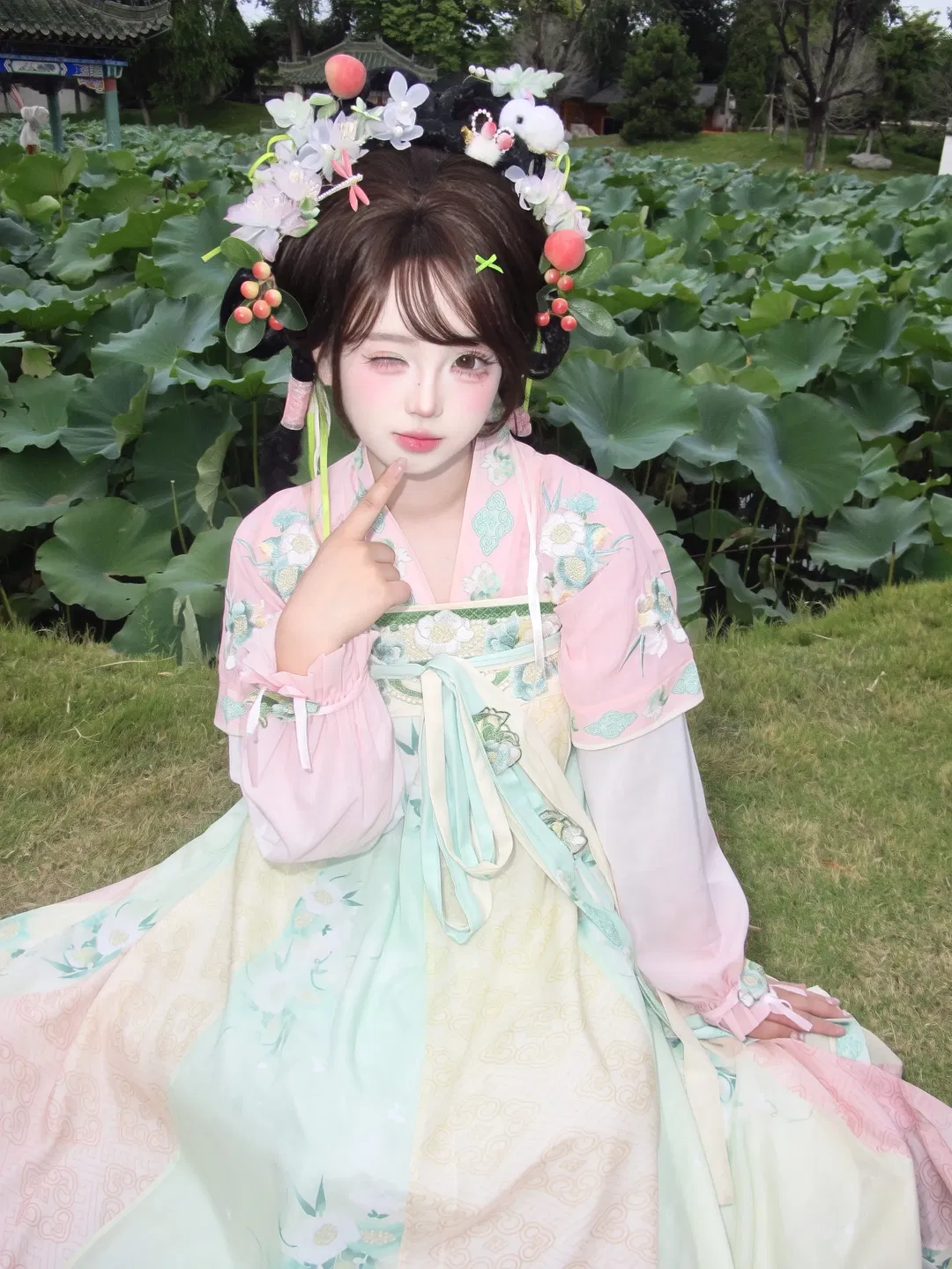 唐制汉服甜妹妆造分享 - 第 4 张