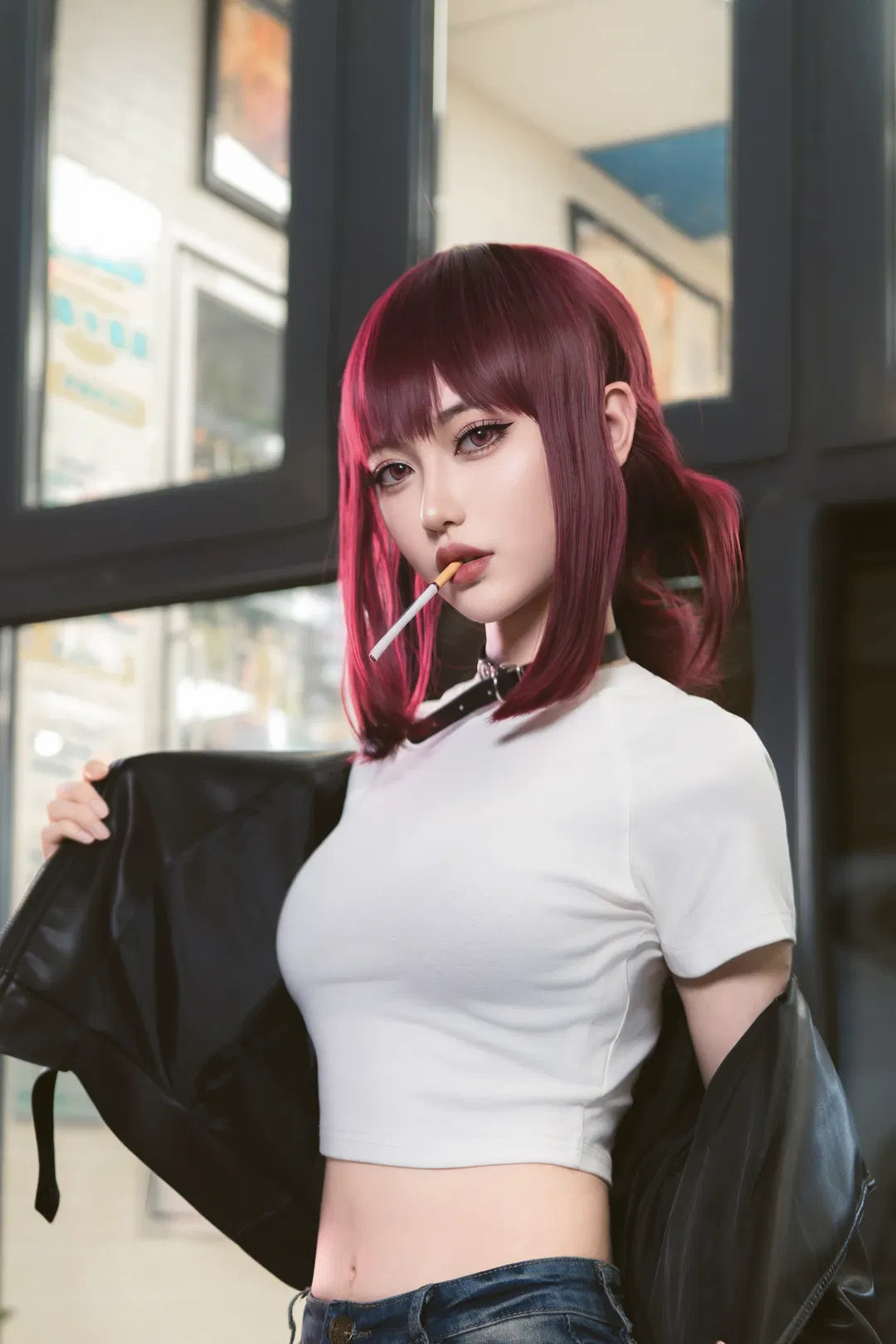 【山田小姐cos】便利店後門吞雲吐霧的街拍日常 - 第 2 張