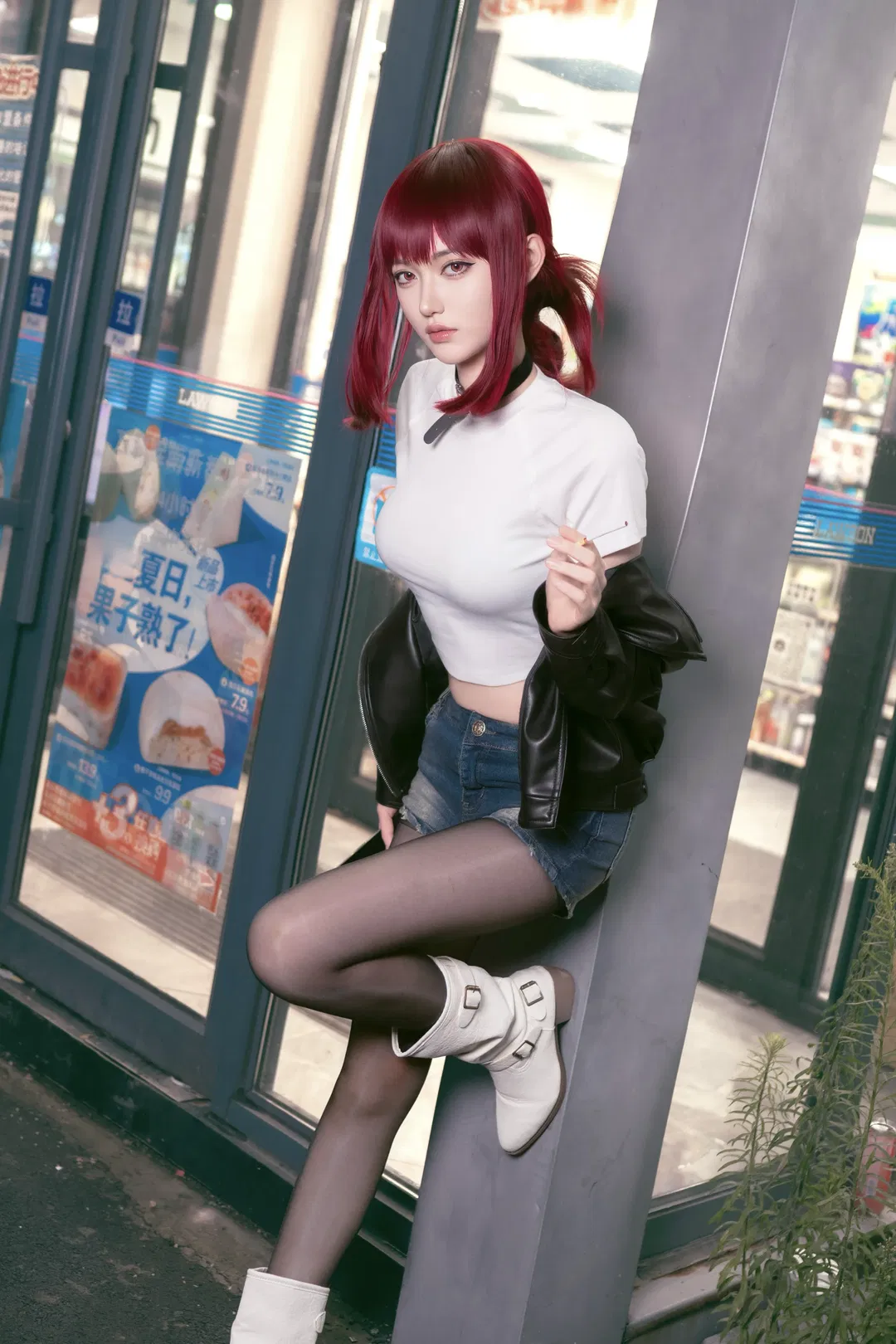 【山田小姐cos】便利店後門吞雲吐霧的街拍日常 - 第 6 張