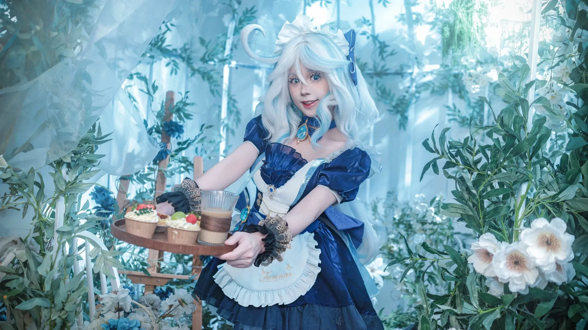 【芙寧娜cos】原神女僕的下午茶時光 - 第 1 張