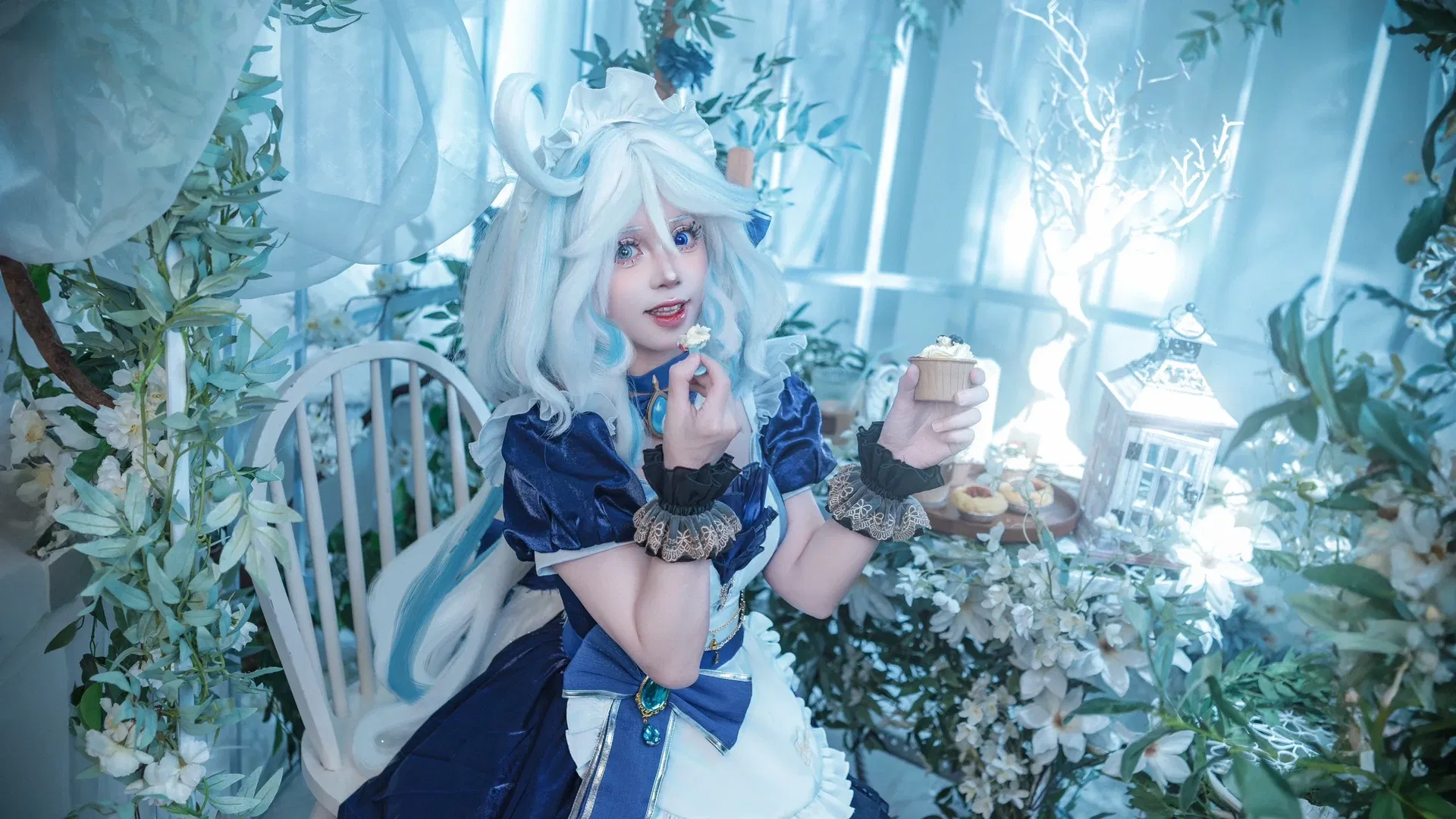 【芙寧娜cos】原神女僕的下午茶時光 - 第 6 張