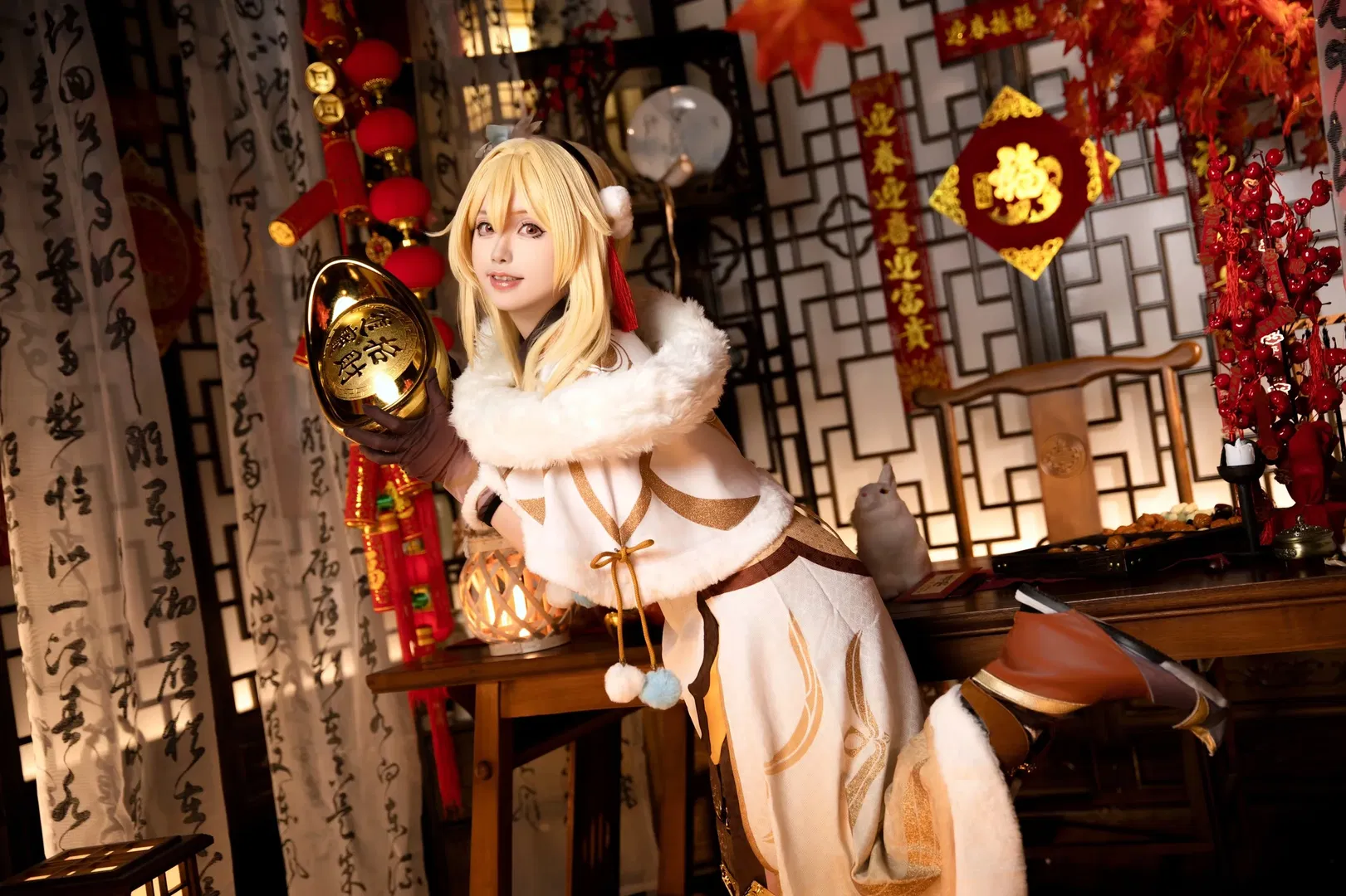 【旅行者熒cos】原神的新年祈福，新的一年繼續一起旅行 - 第 5 張