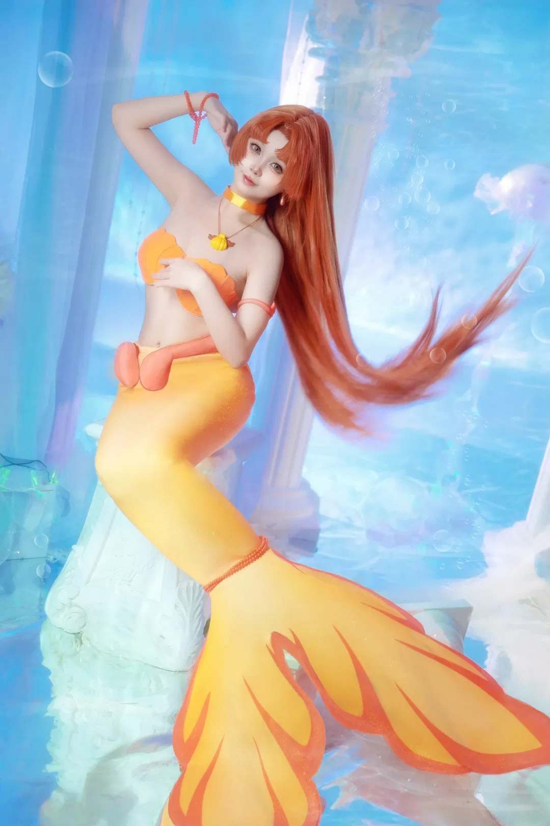 【織本星羅cos】人魚的旋律 真珠美人魚