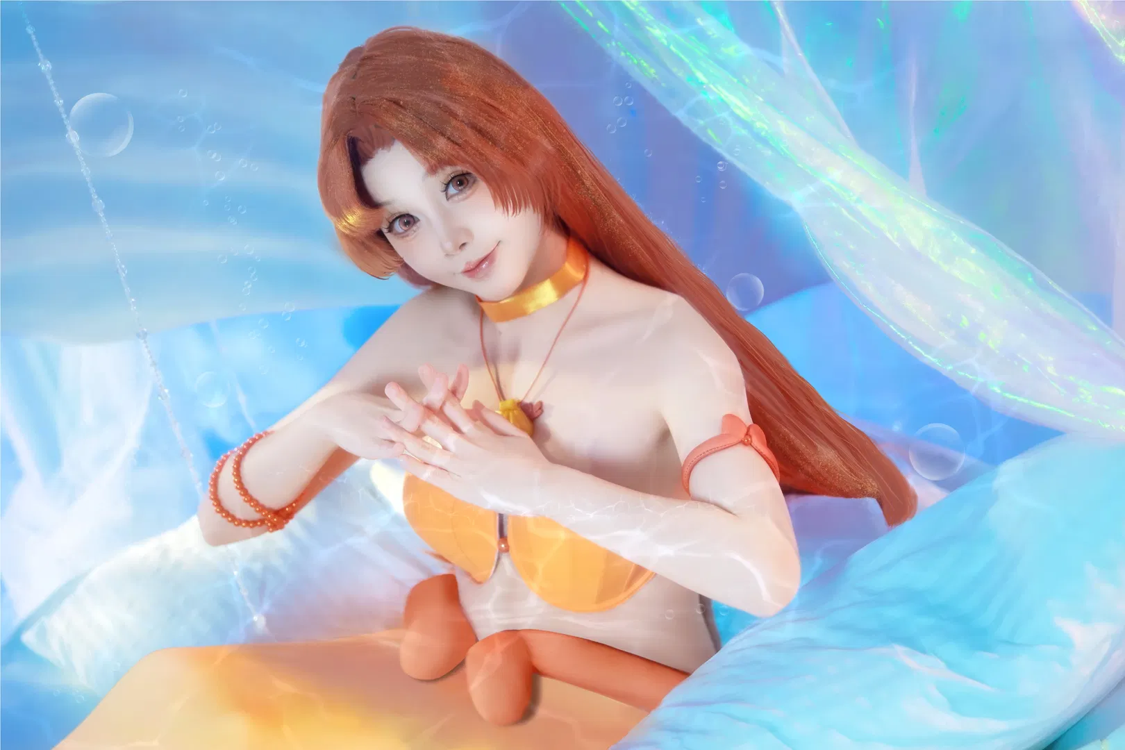 【织本星罗cos】人鱼的旋律 真珠美人鱼 - 第 2 张