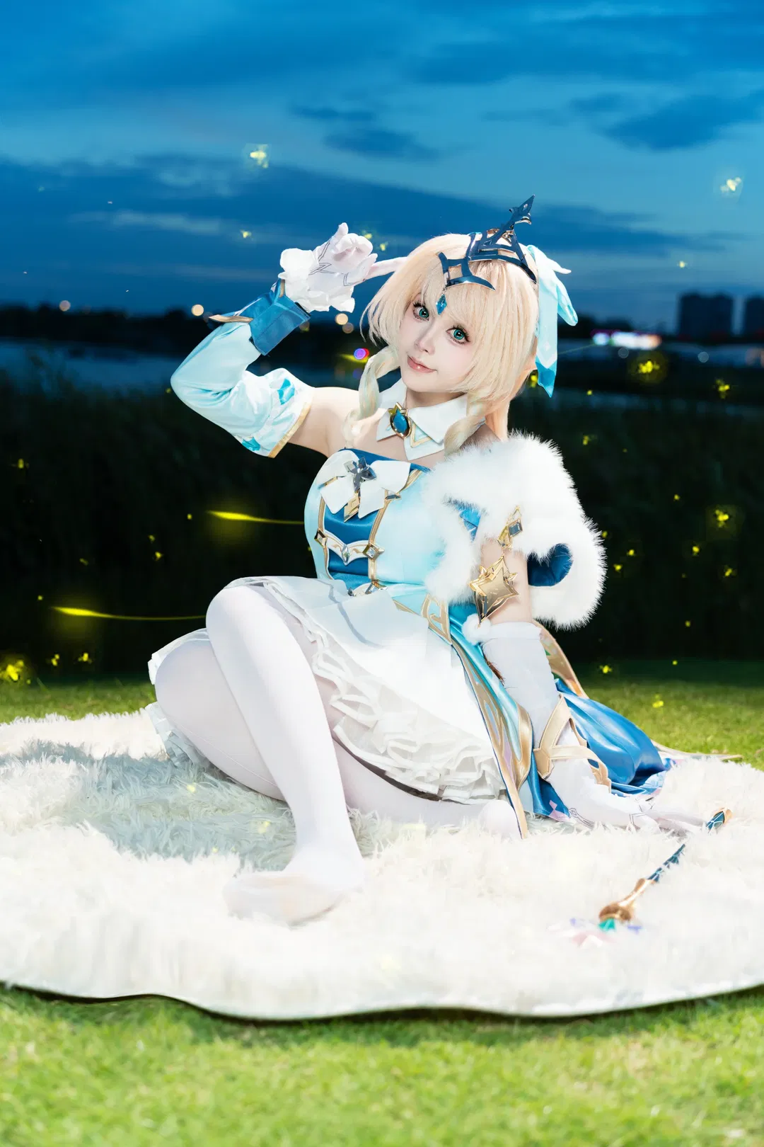 【薇斯納cos】原神至冬湖邊場照，脫了鞋也要出好片 - 第 2 張
