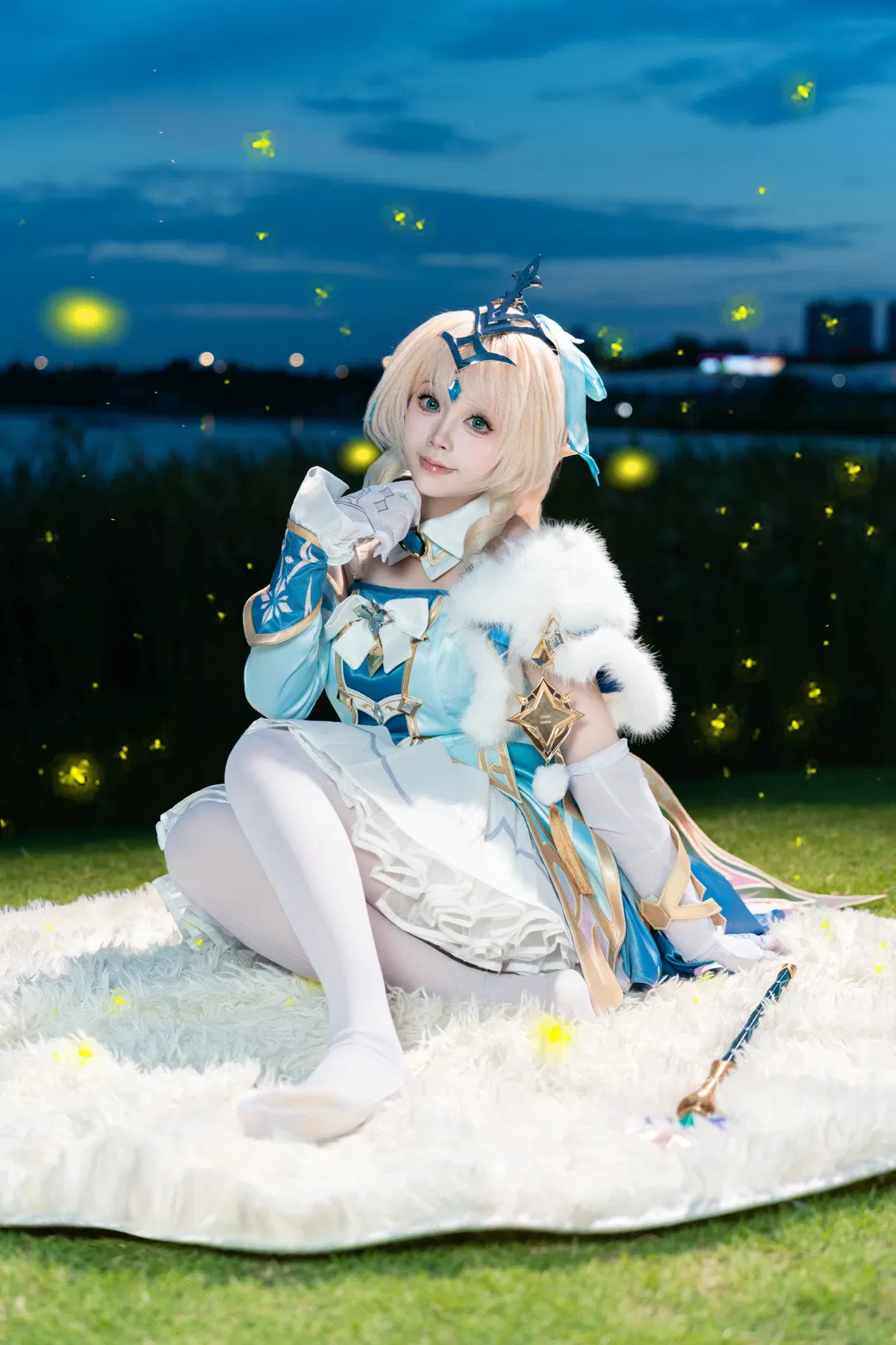 【薇斯納cos】原神至冬湖邊場照，脫了鞋也要出好片 - 第 3 張