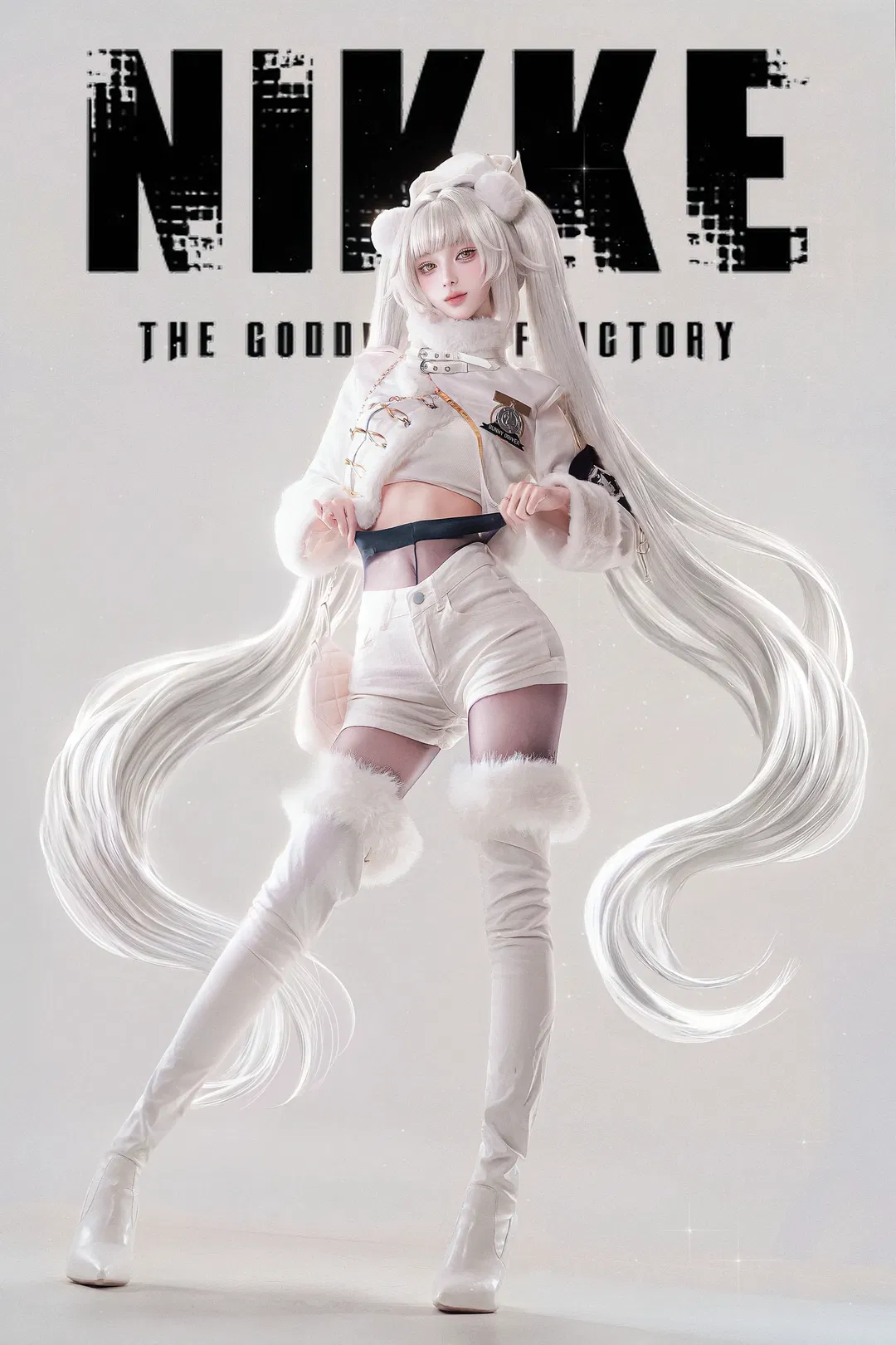 【布兰儿cos】胜利女神白兔的毛绒穿搭还原记录 - 第 1 张