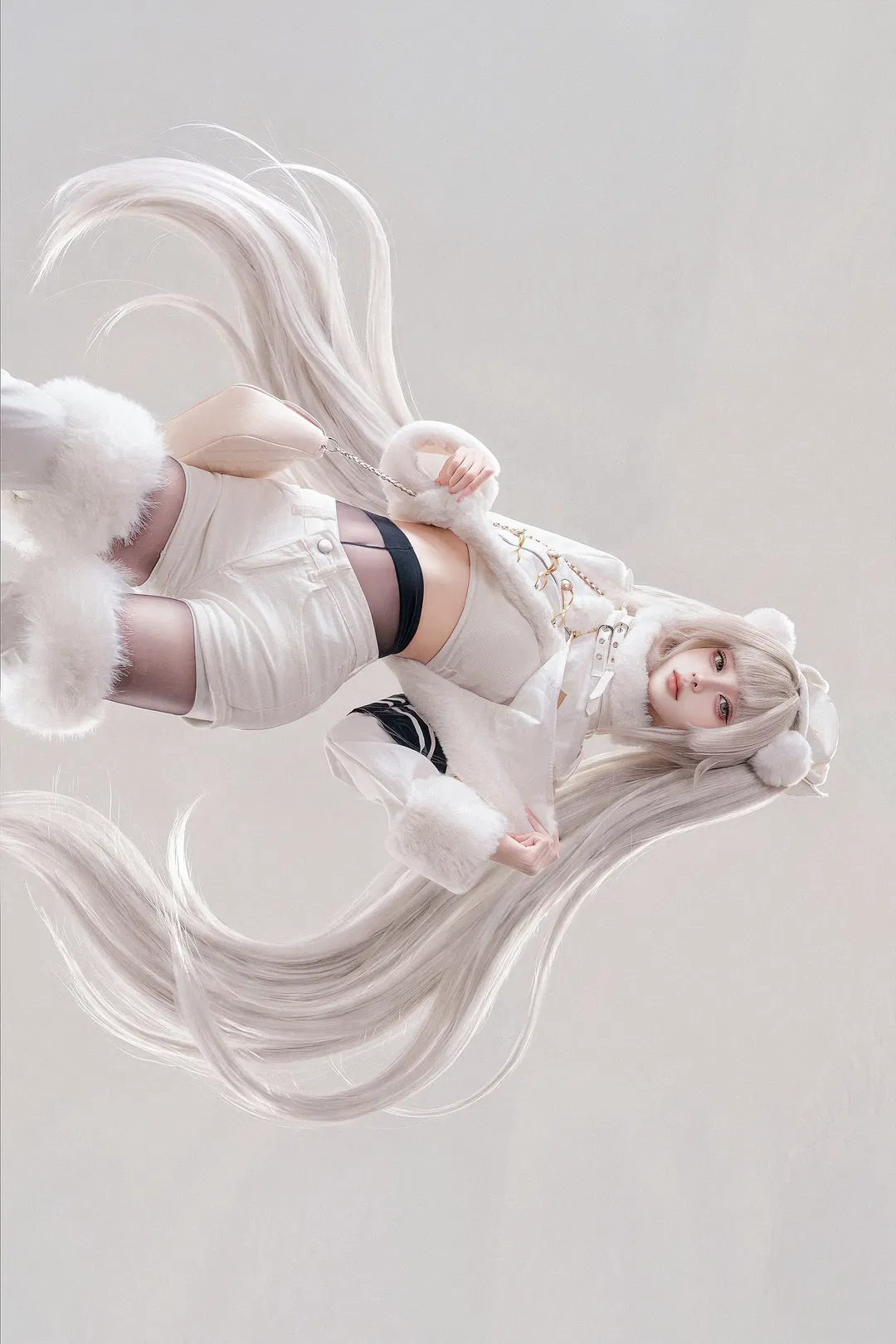 【布蘭兒cos】勝利女神白兔的毛絨穿搭還原記錄