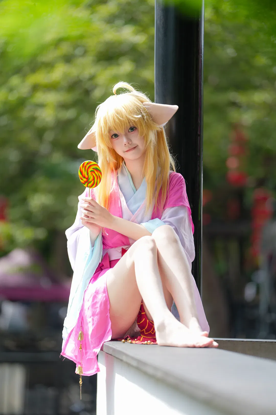 【涂山苏苏cos】元气少女的夏日水畔拍摄日记 - 第 2 张