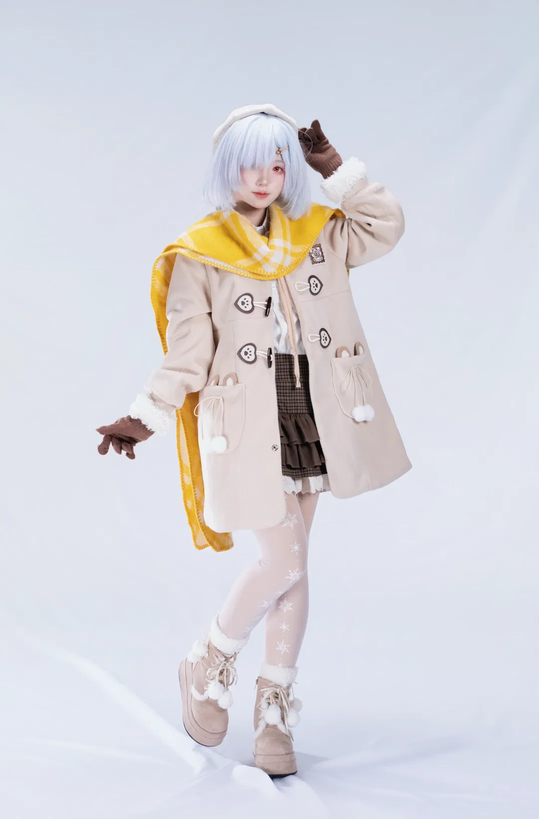 【莫寧cos】鳴潮冬日學院風自搭分享 - 第 1 張