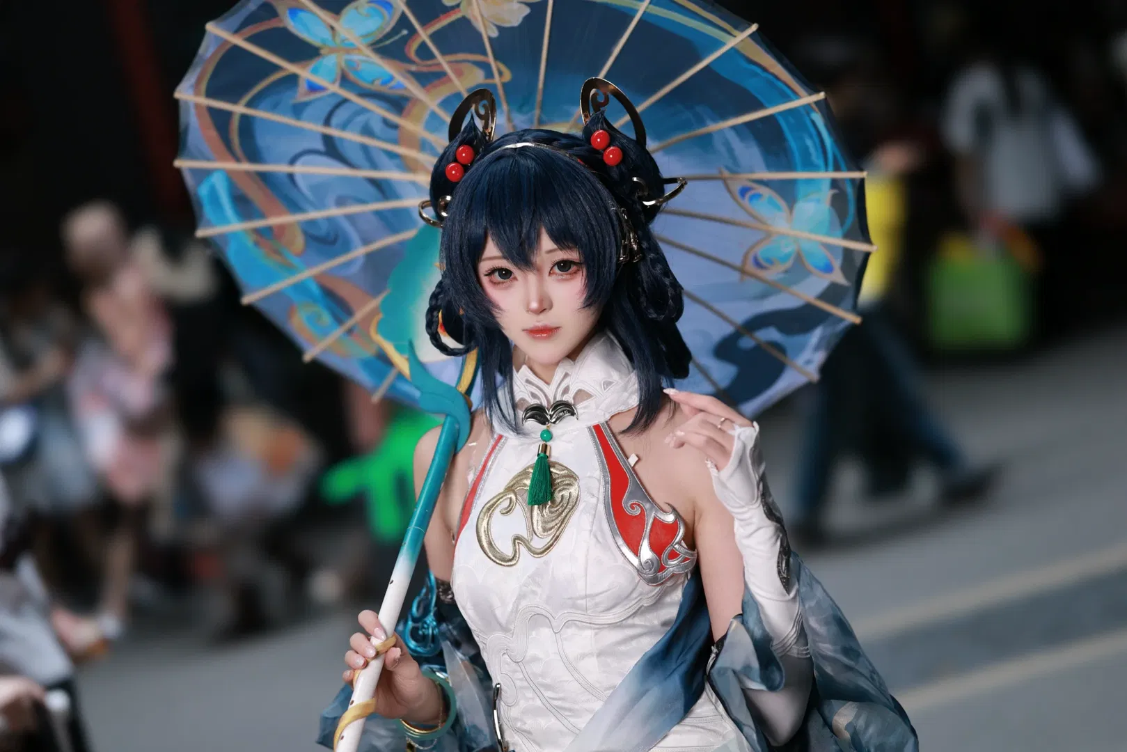 【公孙离cos】王者荣耀离恨烟皮肤的漫展返图 - 第 4 张