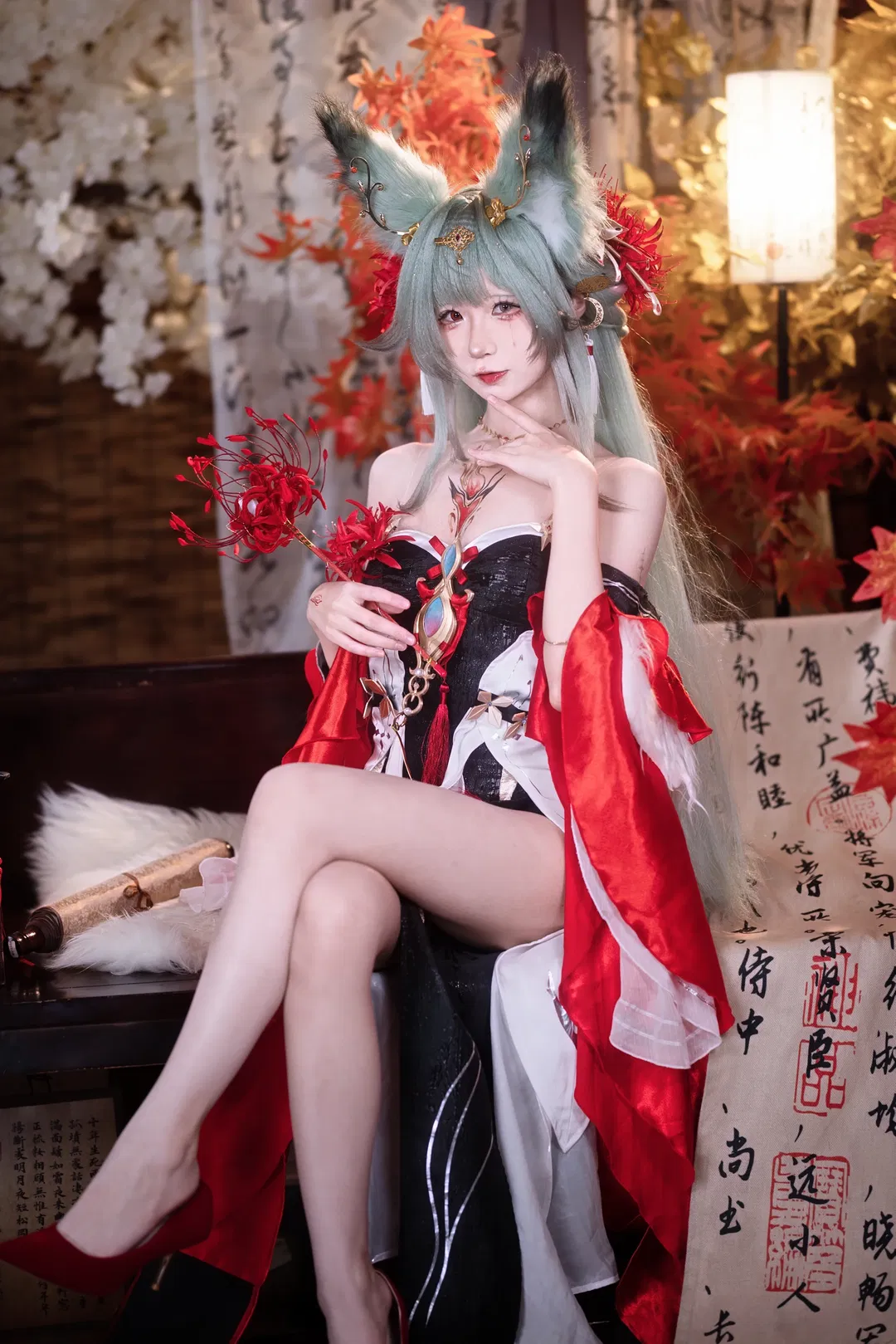 【弗洛洛cos】鸣潮心月狐的国风幻想 - 第 3 张