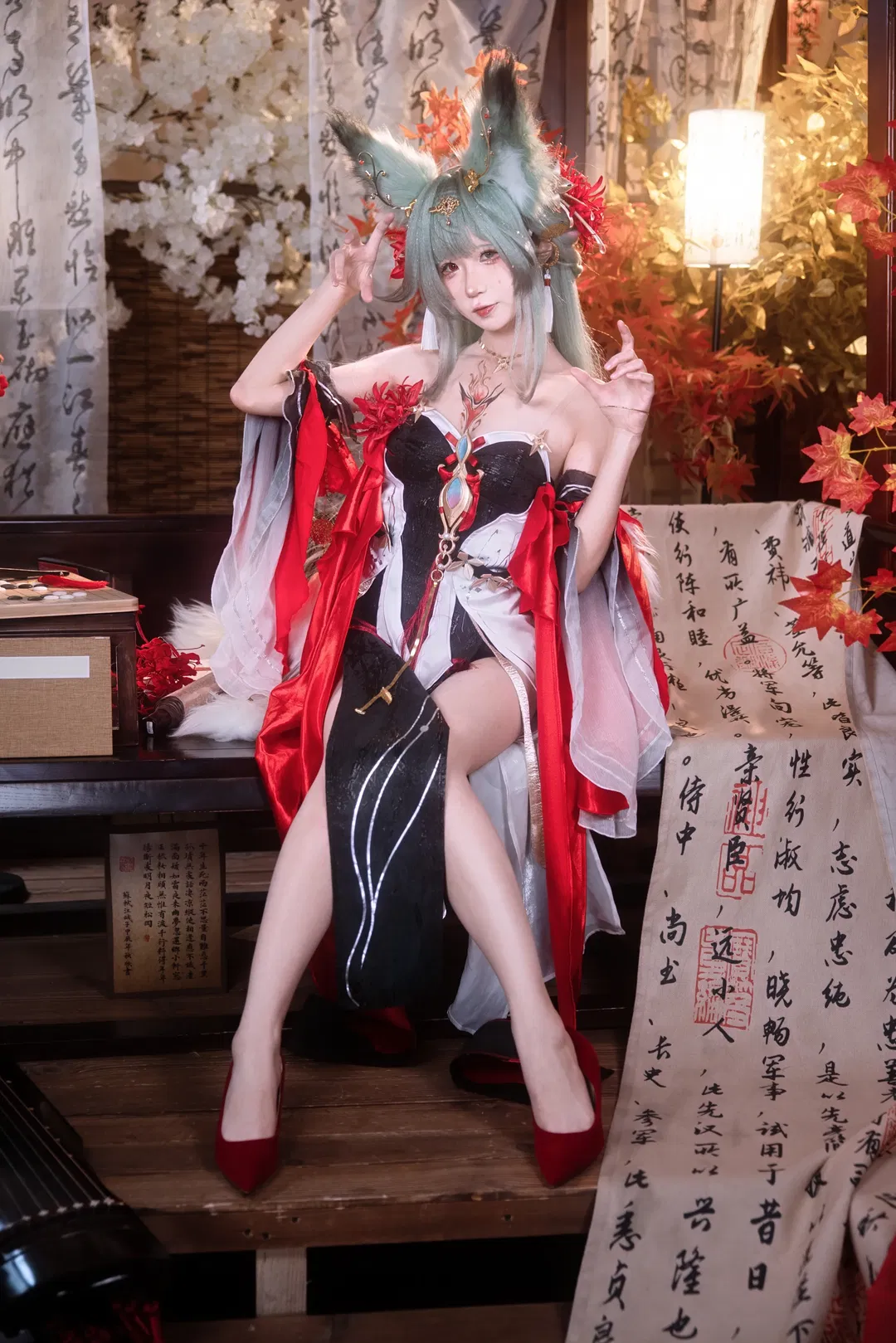 【弗洛洛cos】鸣潮心月狐的国风幻想 - 第 9 张
