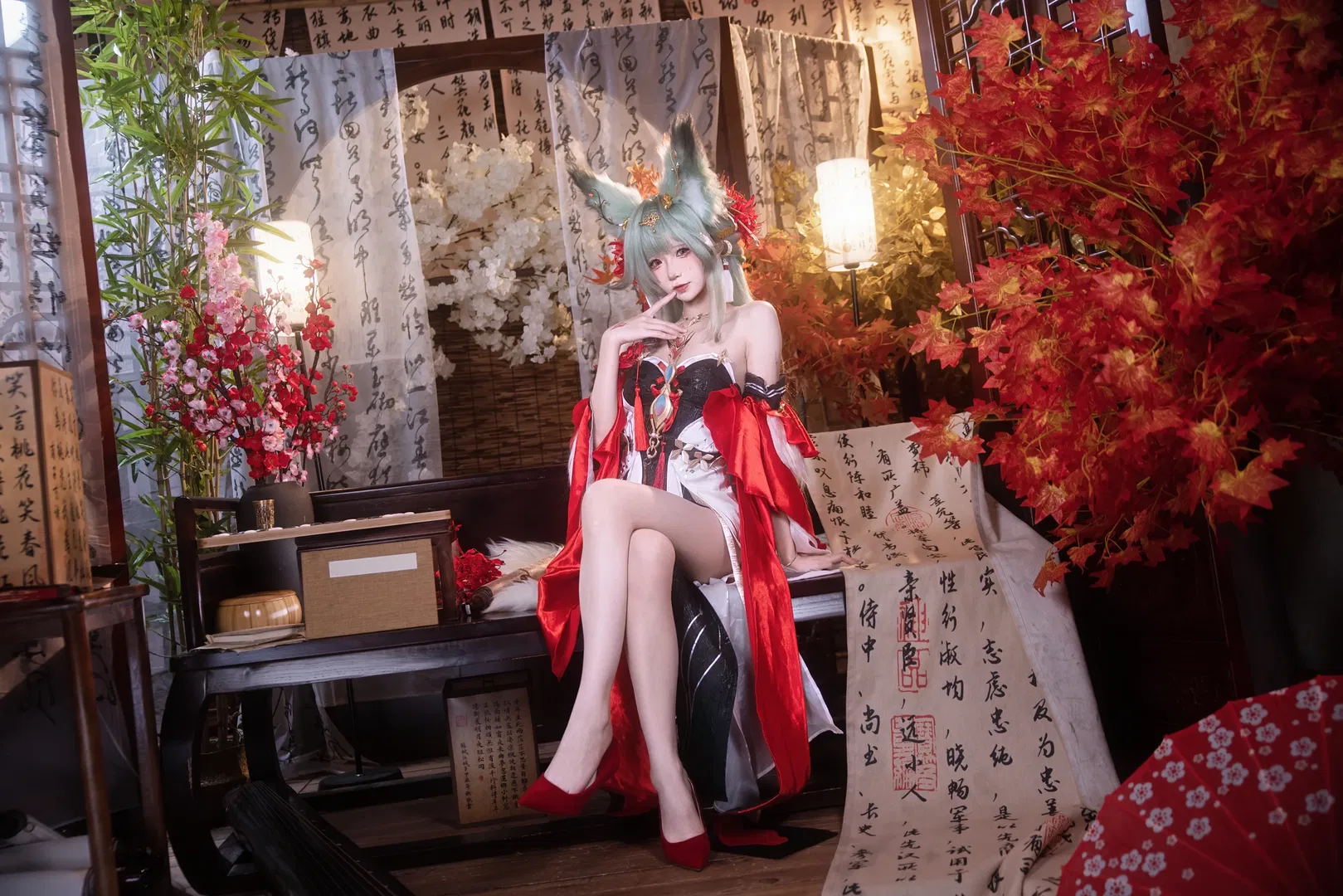 【弗洛洛cos】鸣潮心月狐形态的视觉呈现 - 第 7 张