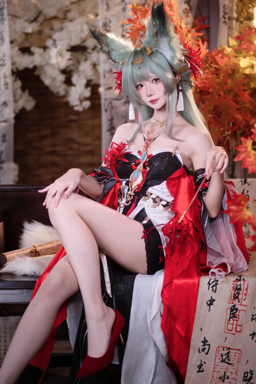 【弗洛洛cos】鳴潮心月狐的古風棚拍正片 - 第 3 張