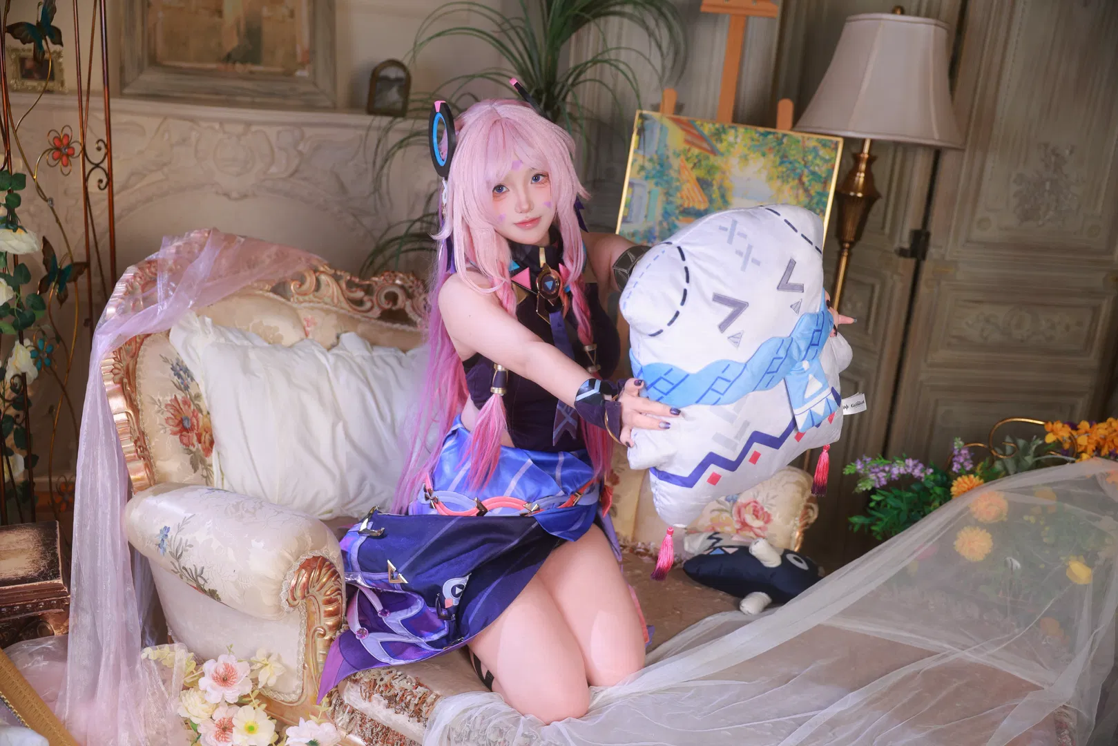 【茜特菈莉cos】神秘占星师降临复古庄园 - 第 4 张