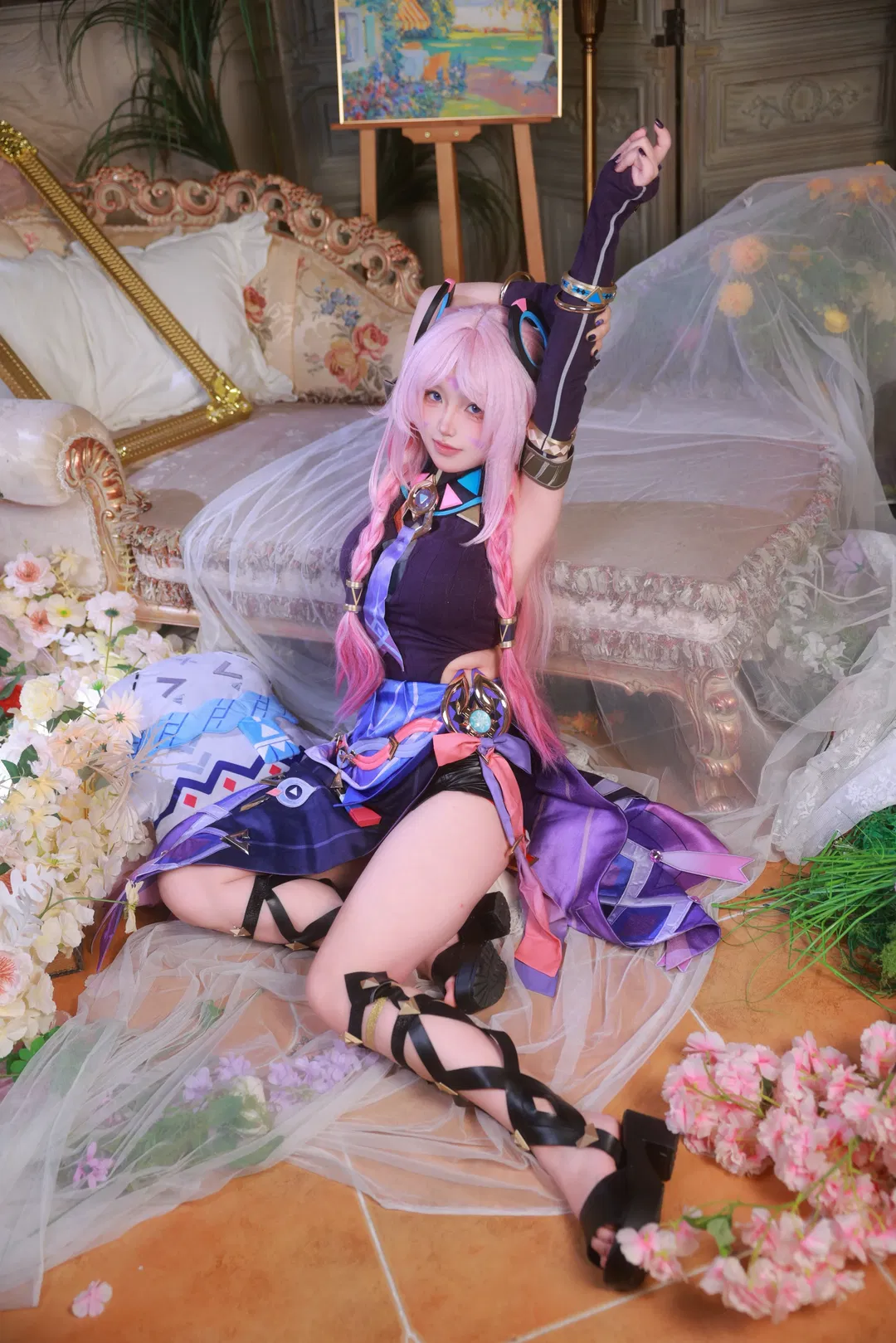 【茜特菈莉cos】神秘占星师降临复古庄园 - 第 5 张