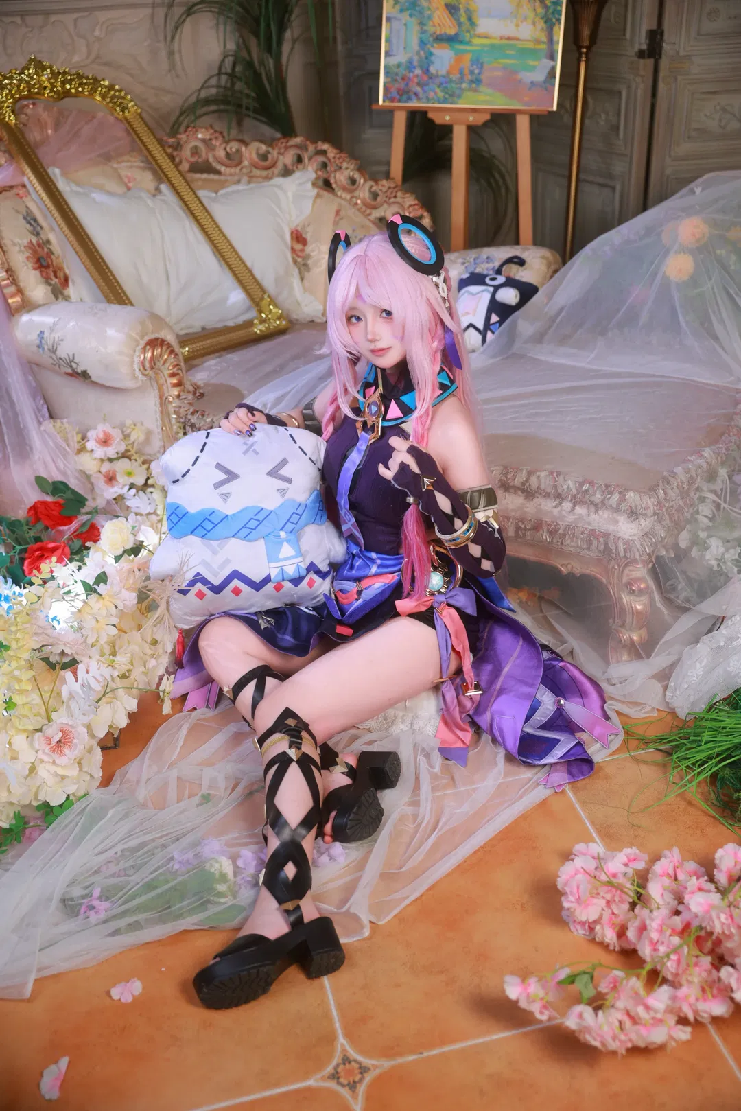 【茜特菈莉cos】神秘占星师降临复古庄园 - 第 6 张