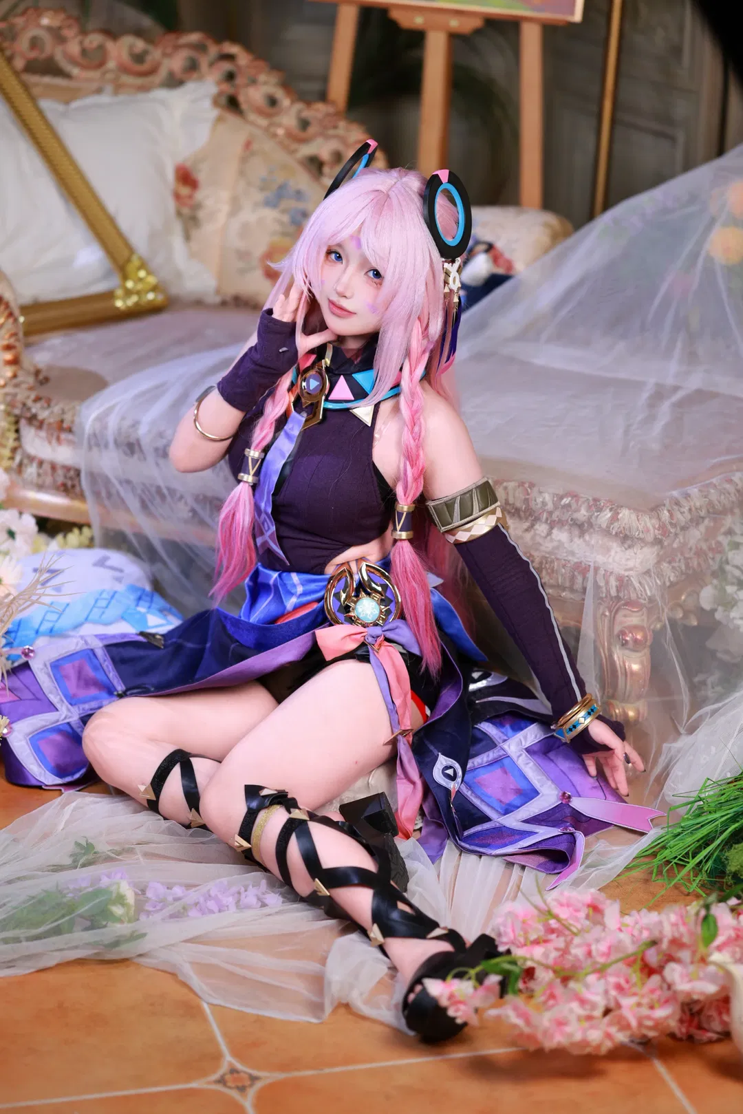 【茜特菈莉cos】神秘占星师降临复古庄园 - 第 7 张