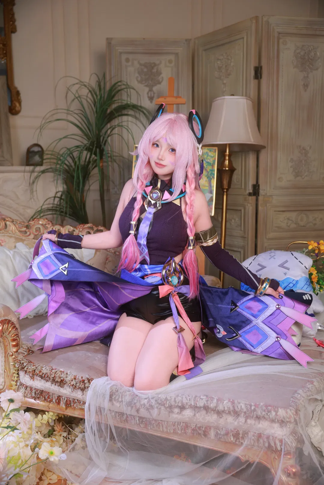 【茜特菈莉cos】神秘占星师降临复古庄园 - 第 8 张
