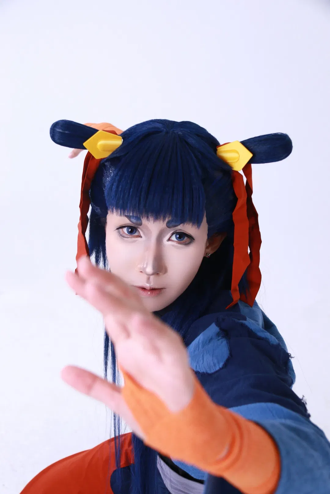 【哪吒cos】羅小黑戰記哪吒，這身藍橙配色太燃了 - 第 5 張