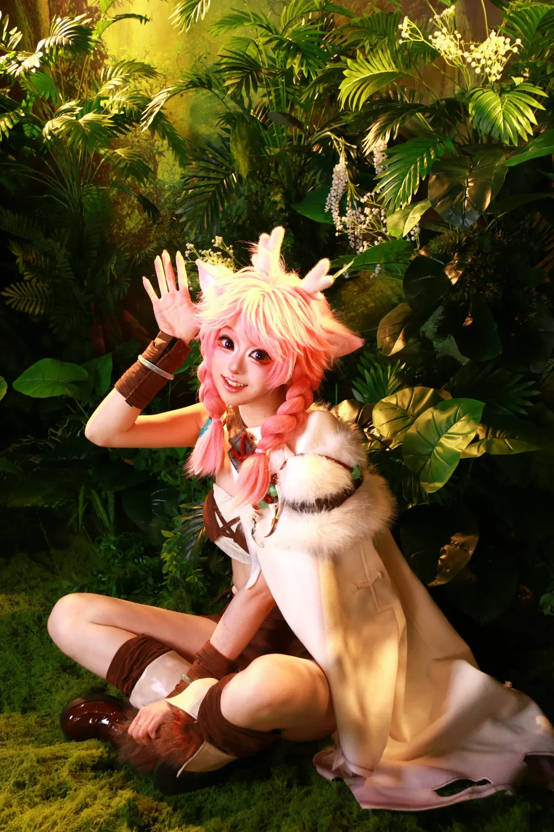 【瑤cos】王者榮耀叢林深處的靈動少女 - 第 5 張