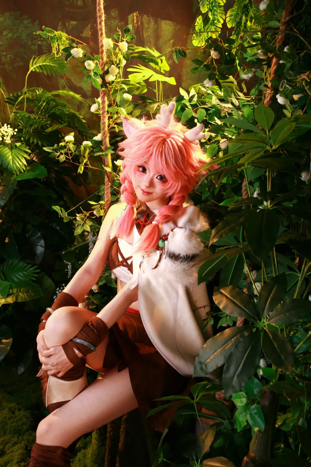 【瑤cos】王者榮耀叢林深處的靈動少女 - 第 6 張