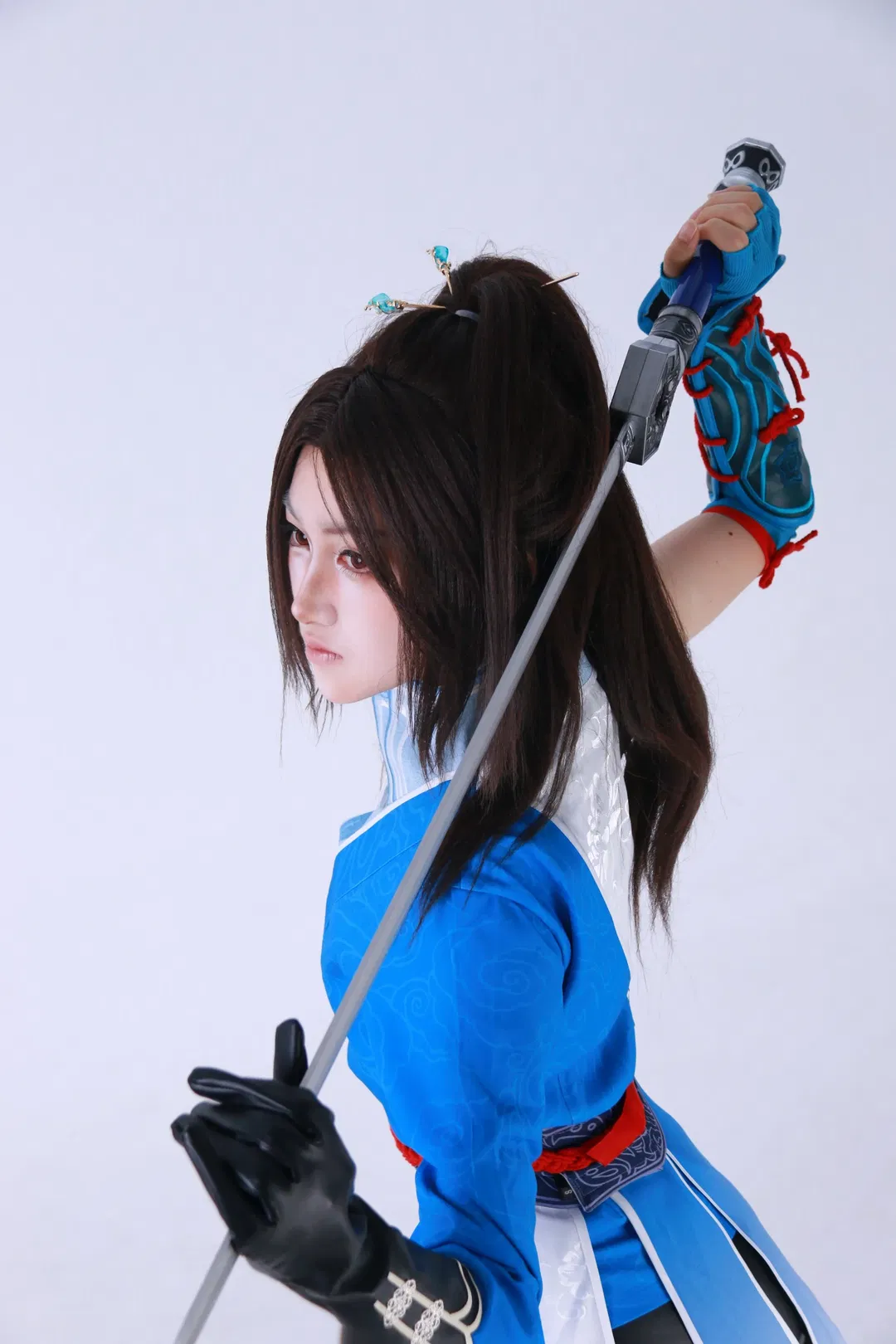 【姬如雪cos】画江湖之不良人 雪儿江湖侠客棚拍 - 第 3 张