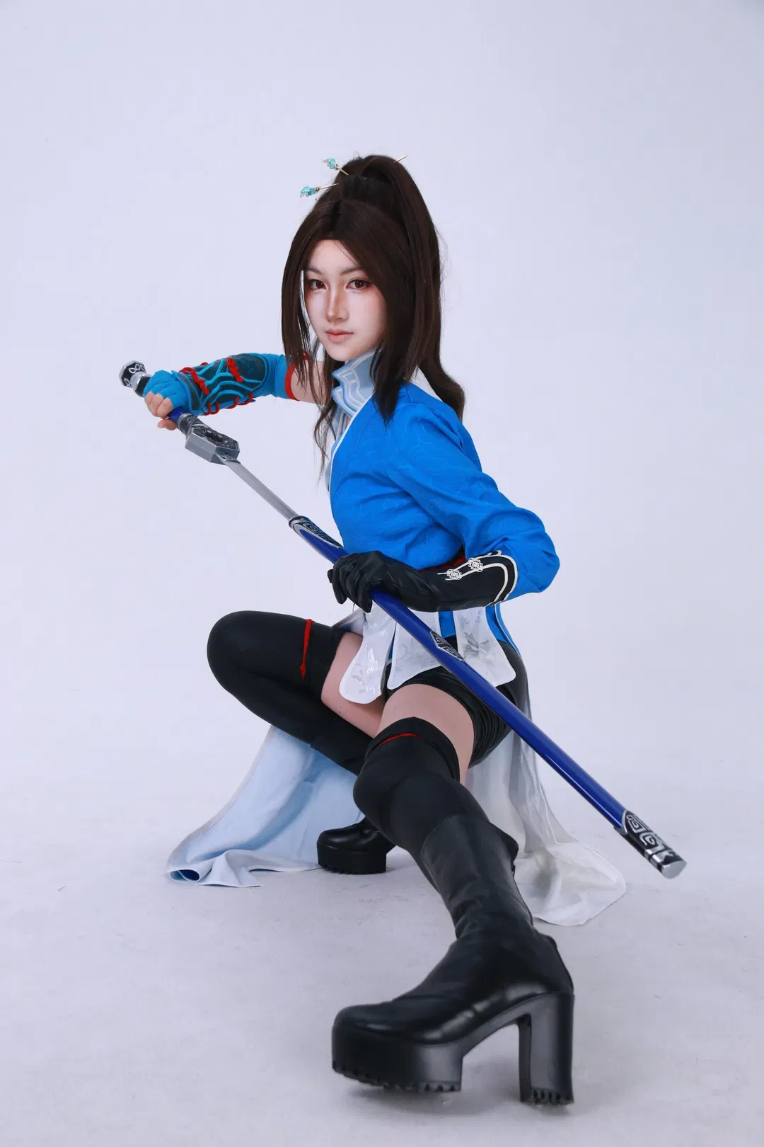 【姬如雪cos】画江湖之不良人 雪儿江湖侠客棚拍 - 第 4 张