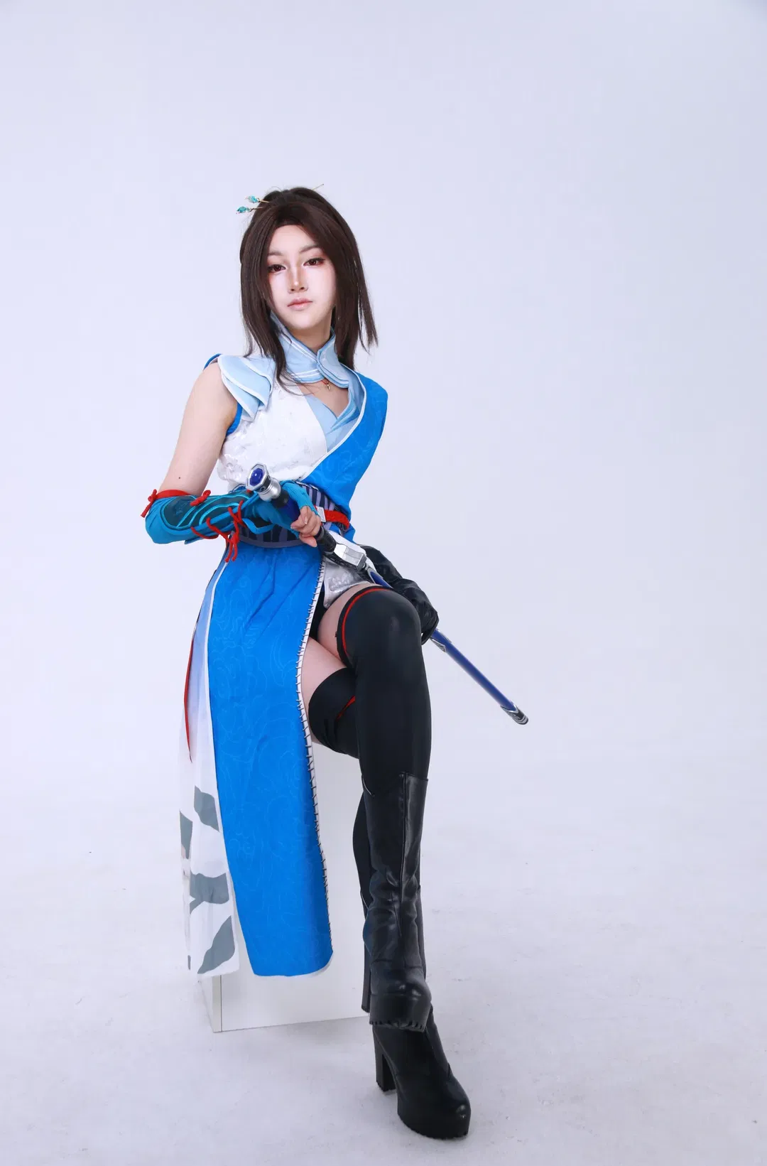 【姬如雪cos】画江湖之不良人 雪儿江湖侠客棚拍 - 第 5 张
