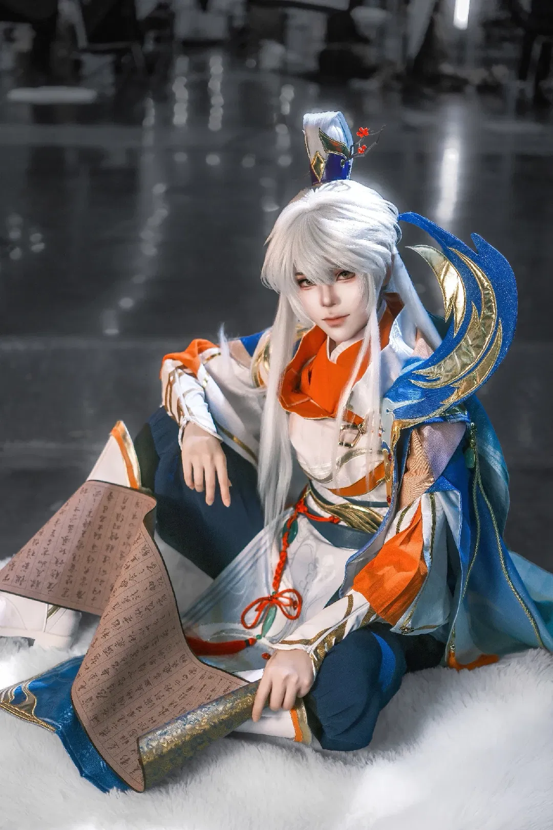 【弈星cos】王者荣耀滕王阁序皮肤，方寸棋盘便是我的天地 - 第 1 张