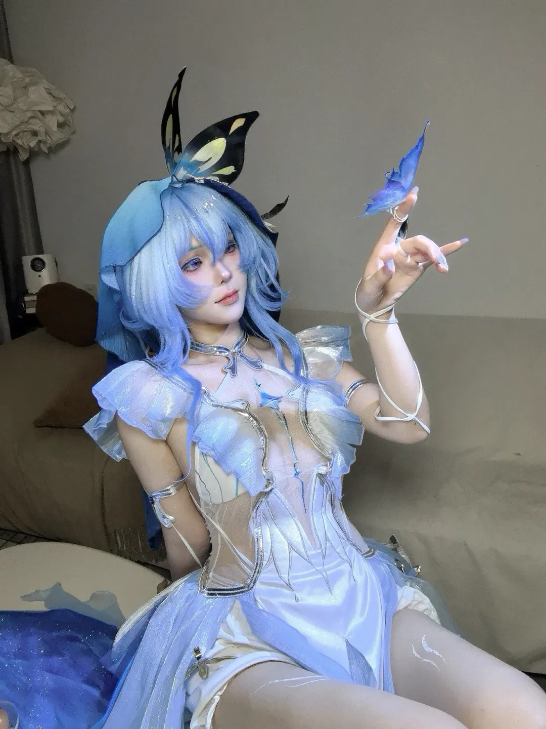 【守岸人cos】鸣潮守岸人，自然感后期的清冷质感 - 第 1 张