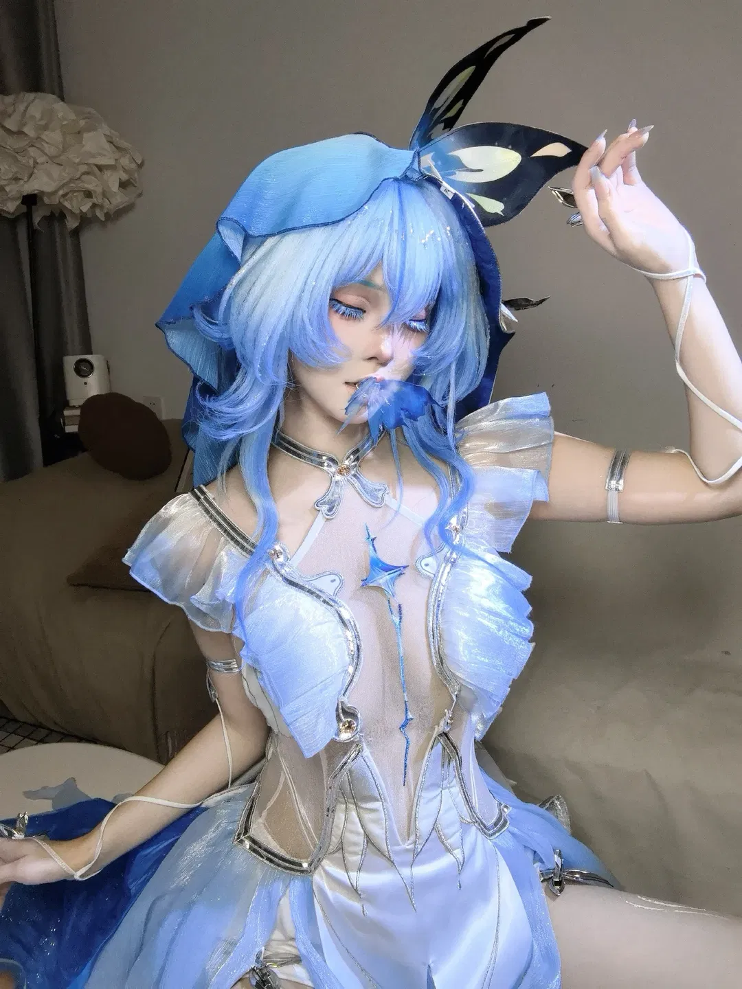 【守岸人cos】鸣潮守岸人，自然感后期的清冷质感 - 第 2 张