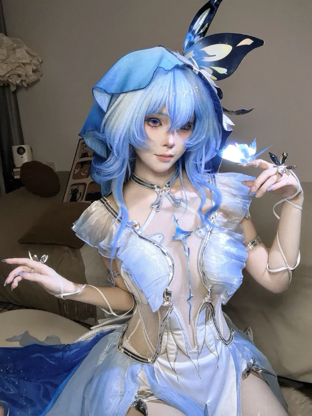 【守岸人cos】鸣潮守岸人，自然感后期的清冷质感 - 第 3 张