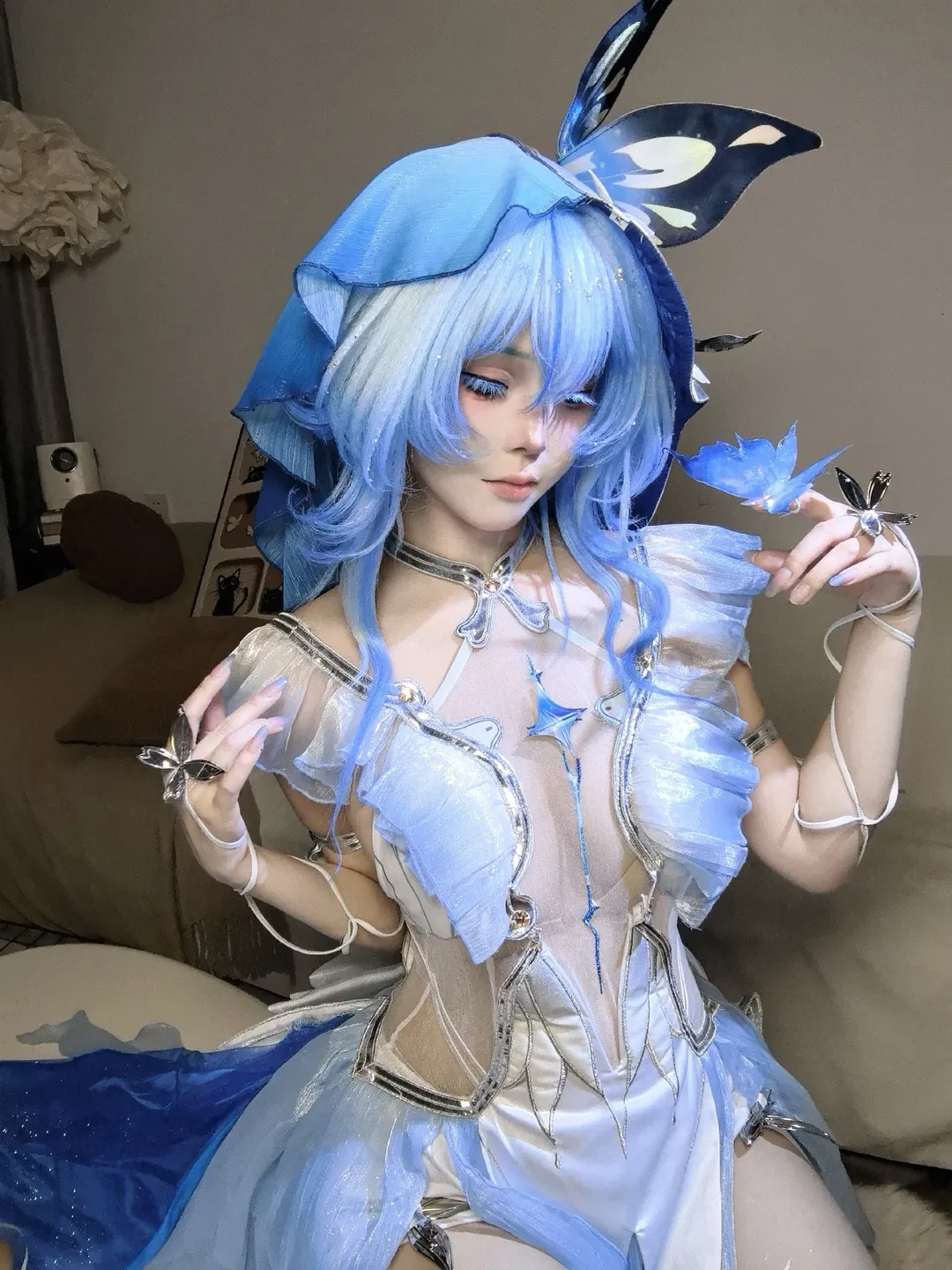 【守岸人cos】鸣潮守岸人，自然感后期的清冷质感 - 第 4 张
