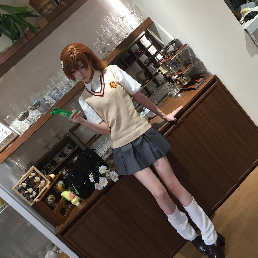 【御坂美琴cos】放课后的学院风日常 - 第 1 张