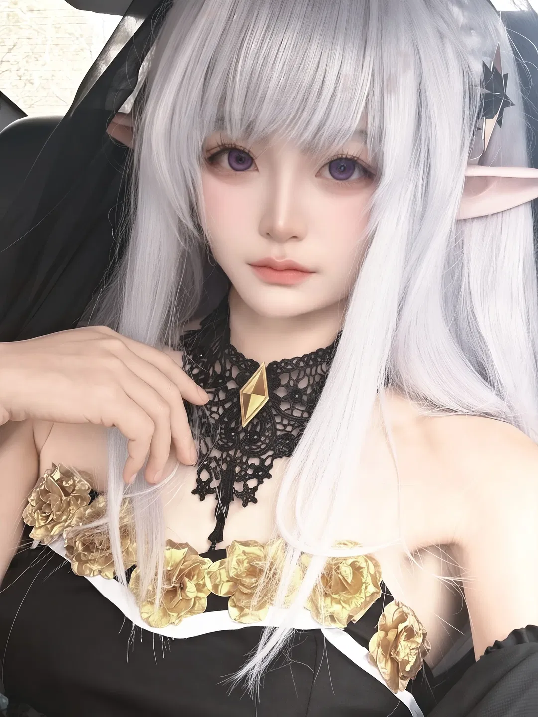 【莎緹拉cos】Re:從零開始的異世界生活 感官過載的暗黑美學 - 第 1 張
