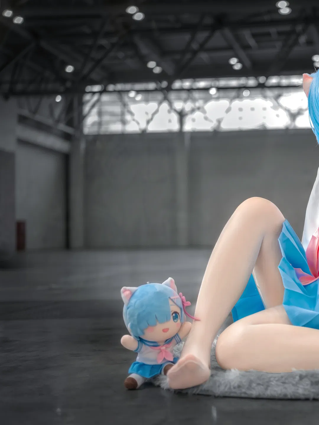 【蕾姆cos】从零开始的异世界生活，猫耳水手服心动满分 - 第 1 张