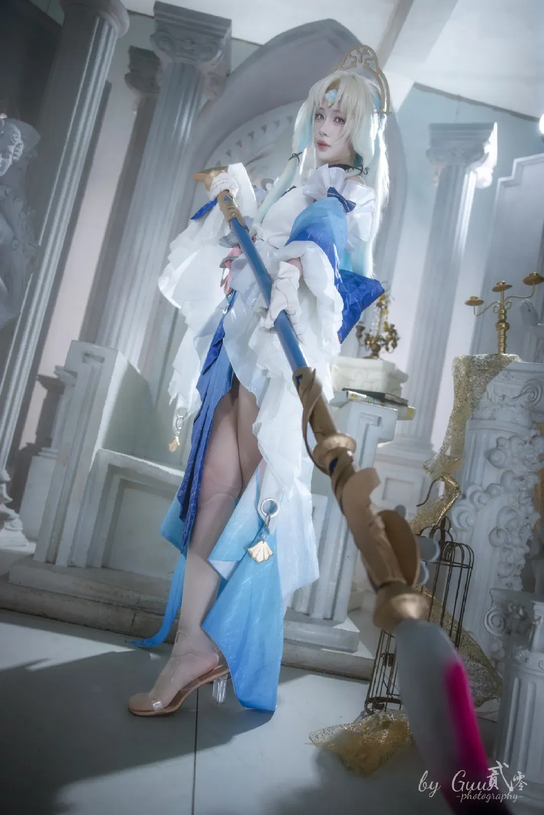 【真珠大人cos】崩坏星穹铁道白色殿堂的华丽邂逅 - 第 4 张