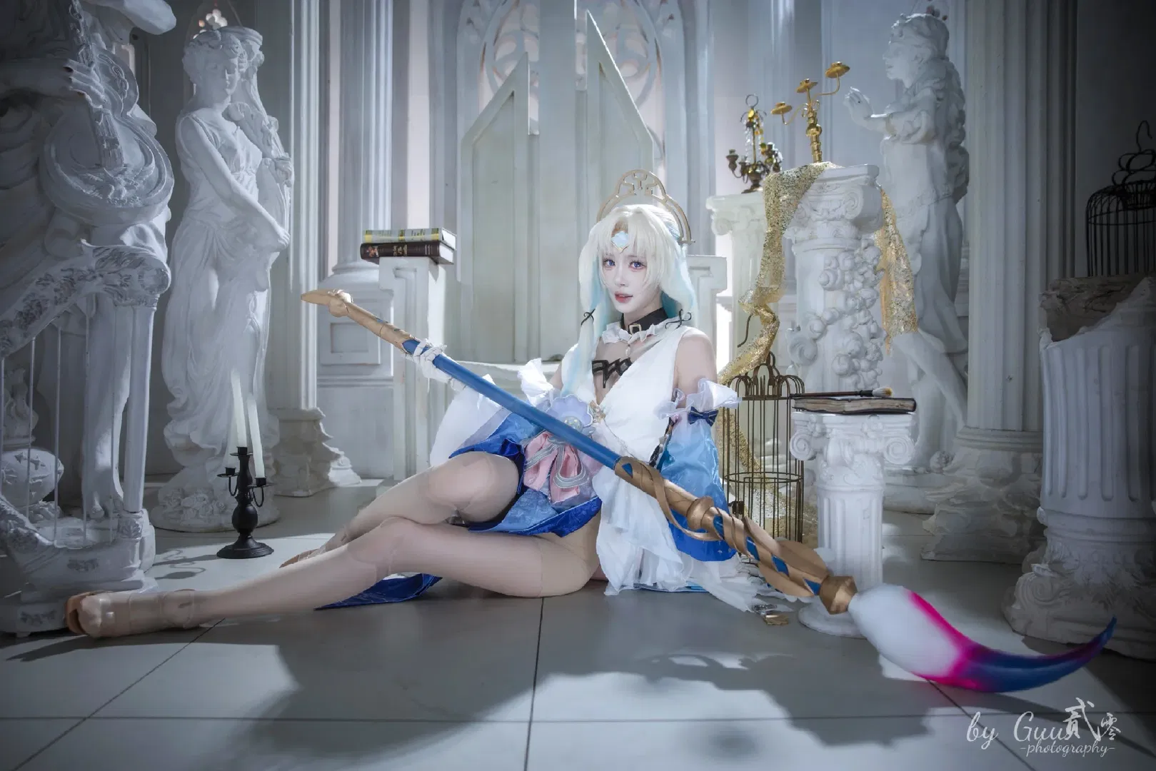 【真珠大人cos】崩坏星穹铁道白色殿堂的华丽邂逅 - 第 5 张