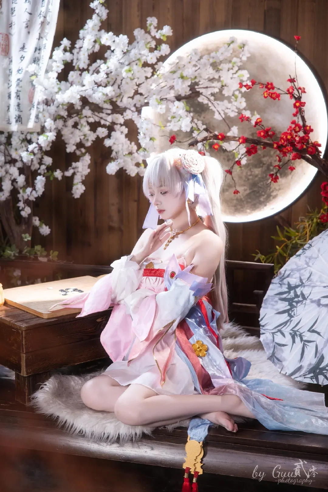 【今汐cos】鸣潮桃夭灼灼国风造型写真 - 第 2 张