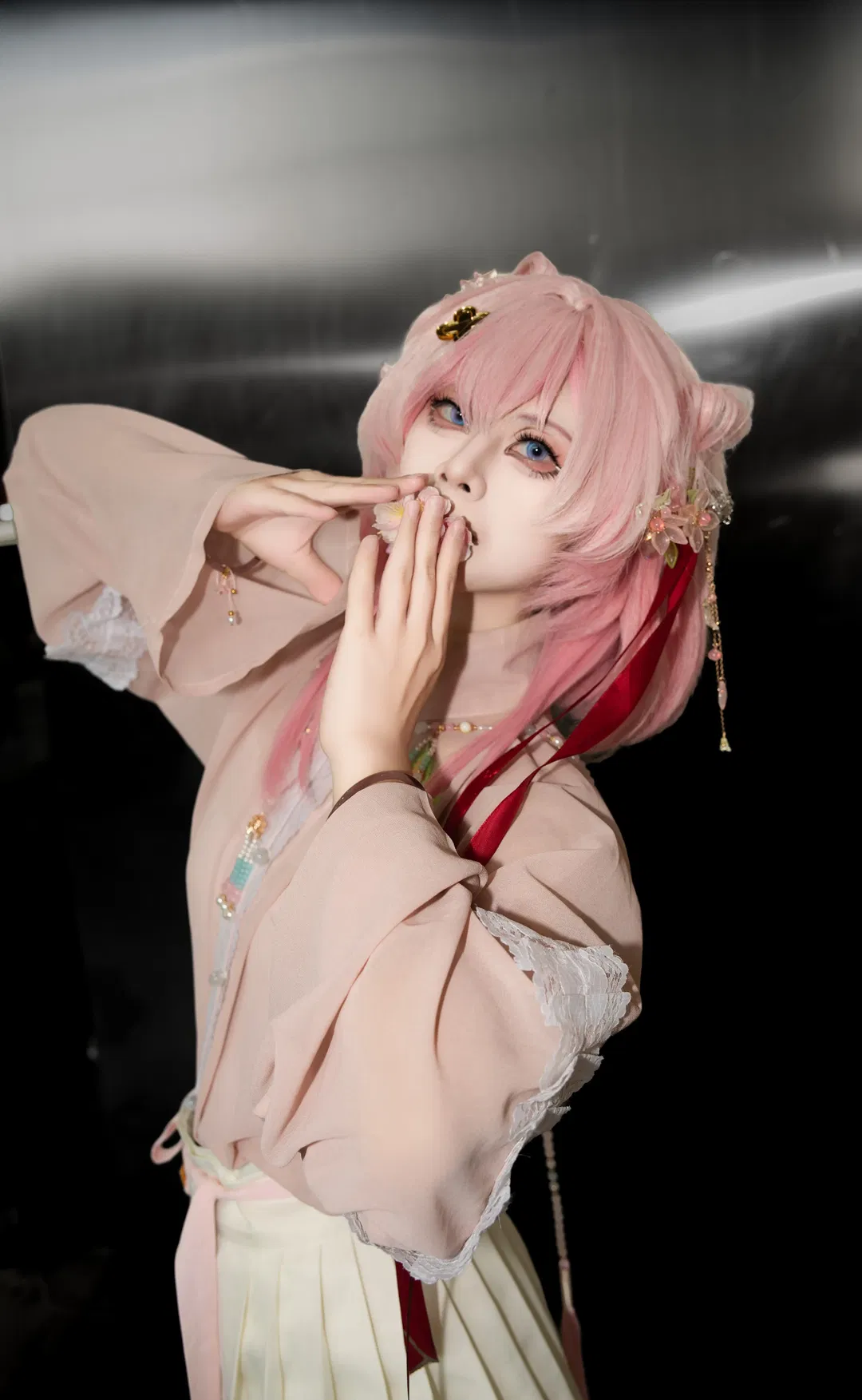 【三月七cos】星穹铁道里的粉色元气少女 - 第 10 张