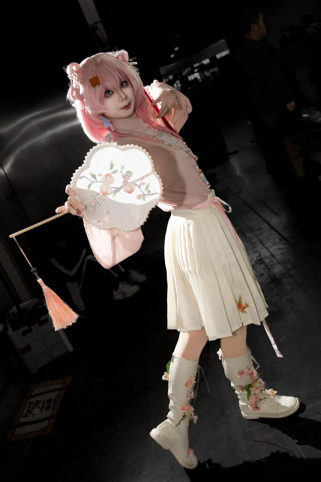 【三月七cos】星穹铁道里的粉色元气少女 - 第 16 张