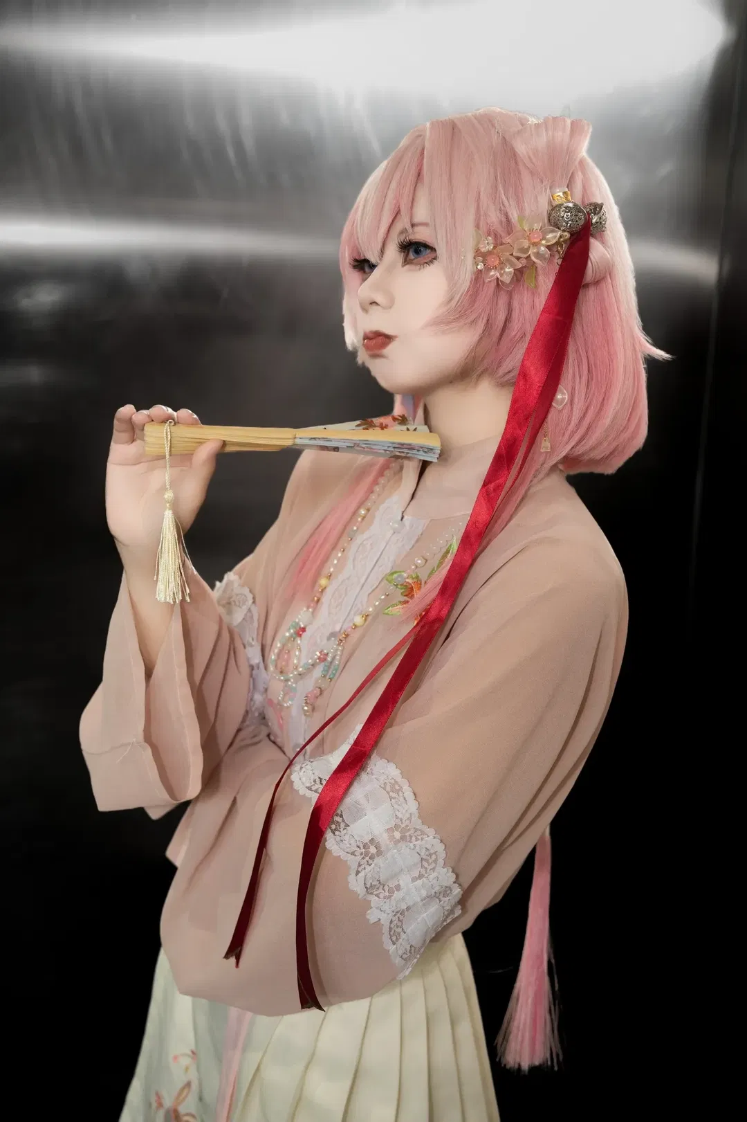 【三月七cos】星穹铁道里的粉色元气少女 - 第 2 张
