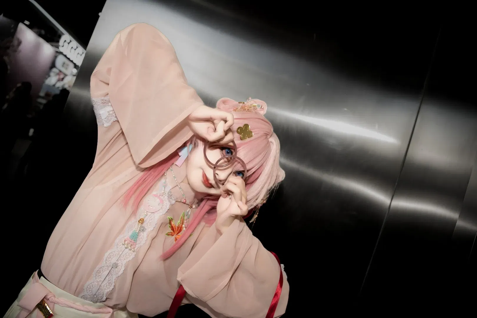 【三月七cos】星穹铁道里的粉色元气少女 - 第 3 张