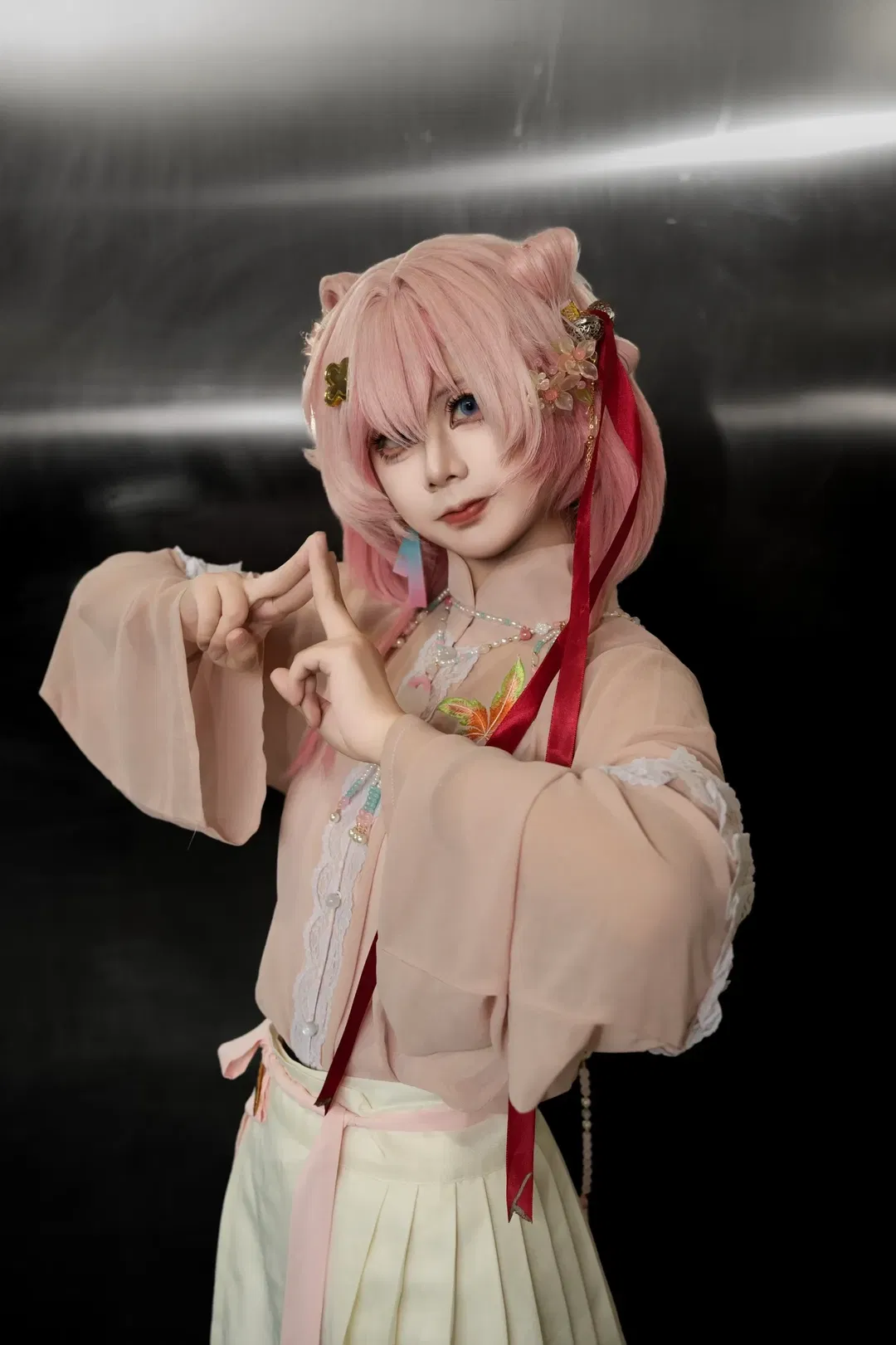 【三月七cos】星穹铁道里的粉色元气少女 - 第 4 张