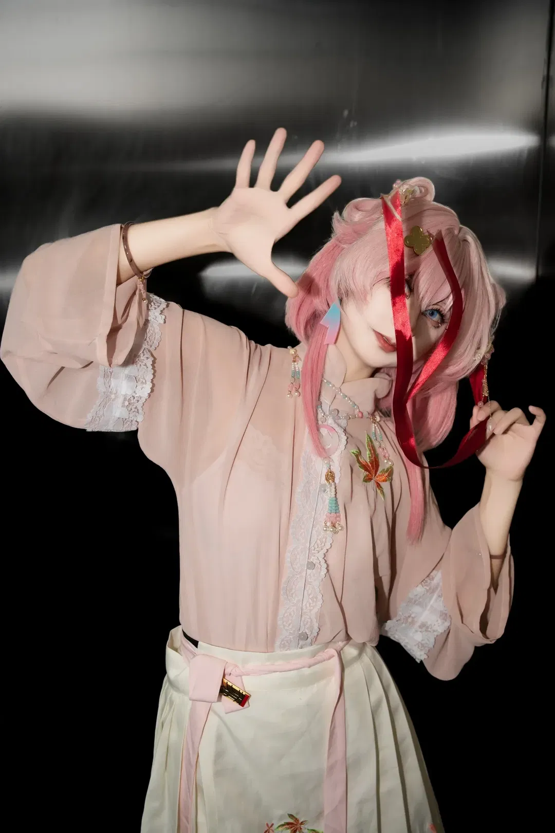 【三月七cos】星穹铁道里的粉色元气少女 - 第 5 张